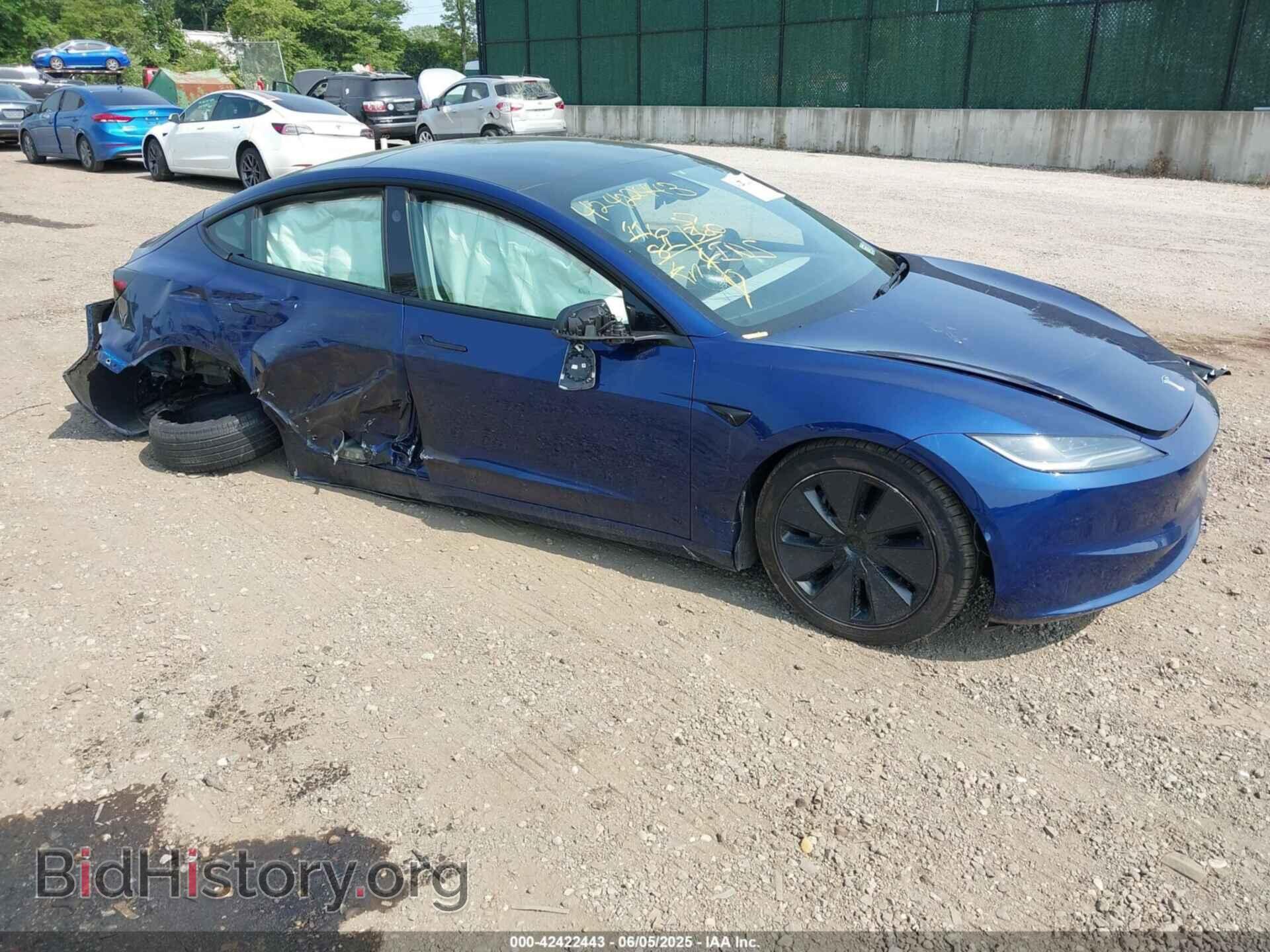 Photo 5YJ3E1EB6SF874419 - TESLA MODEL 3 2025