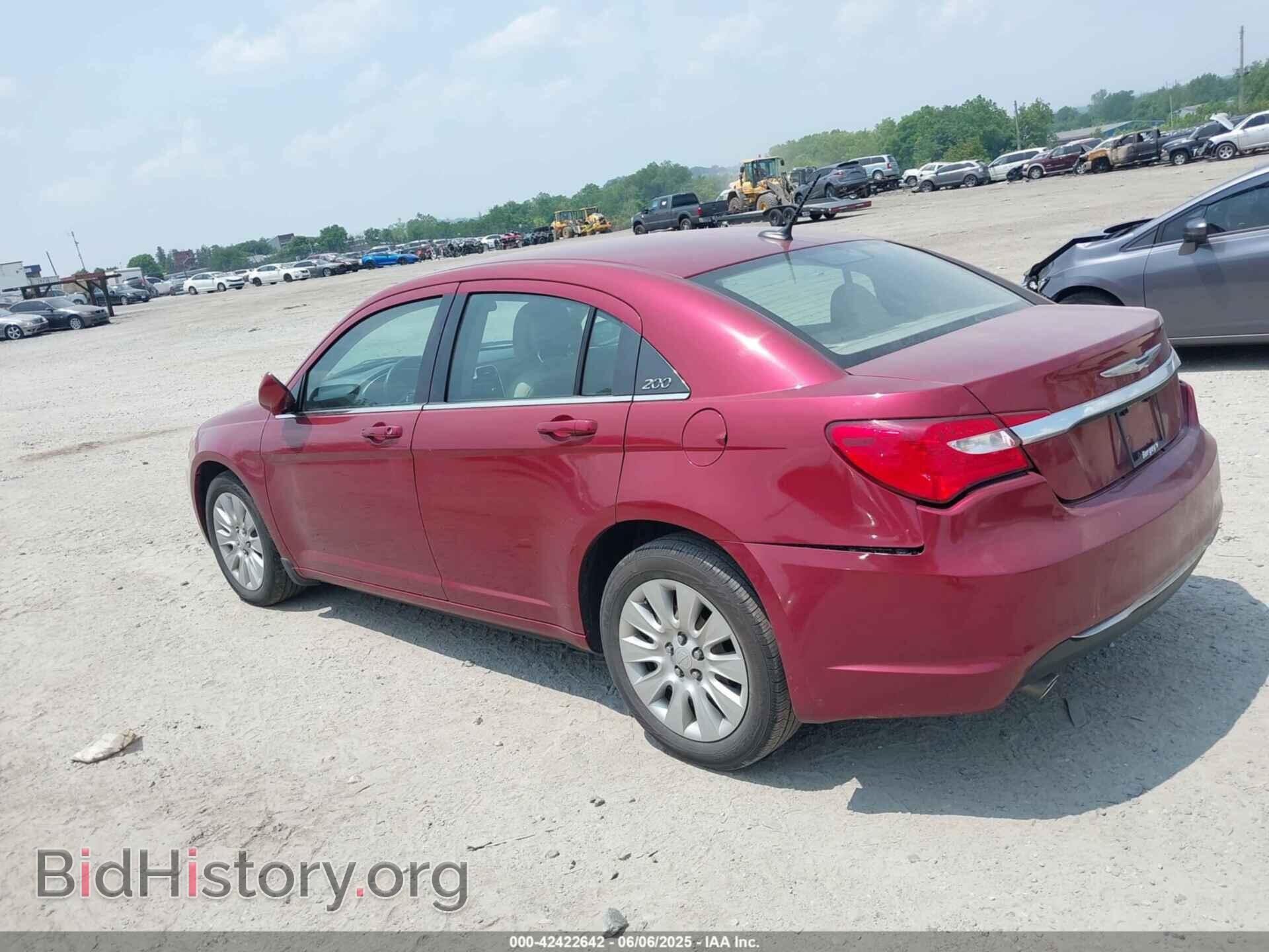 2013 CHRYSLER 200 - VIN: 1C3CCBAG6DN727300 - Фото 3