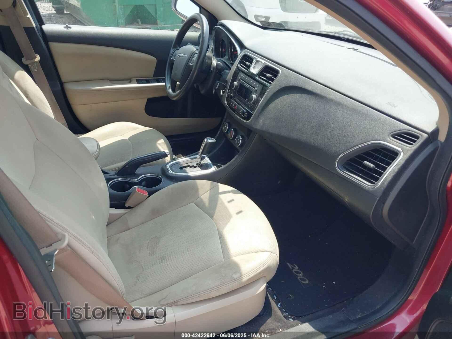 2013 CHRYSLER 200 - VIN: 1C3CCBAG6DN727300 - Фото 5