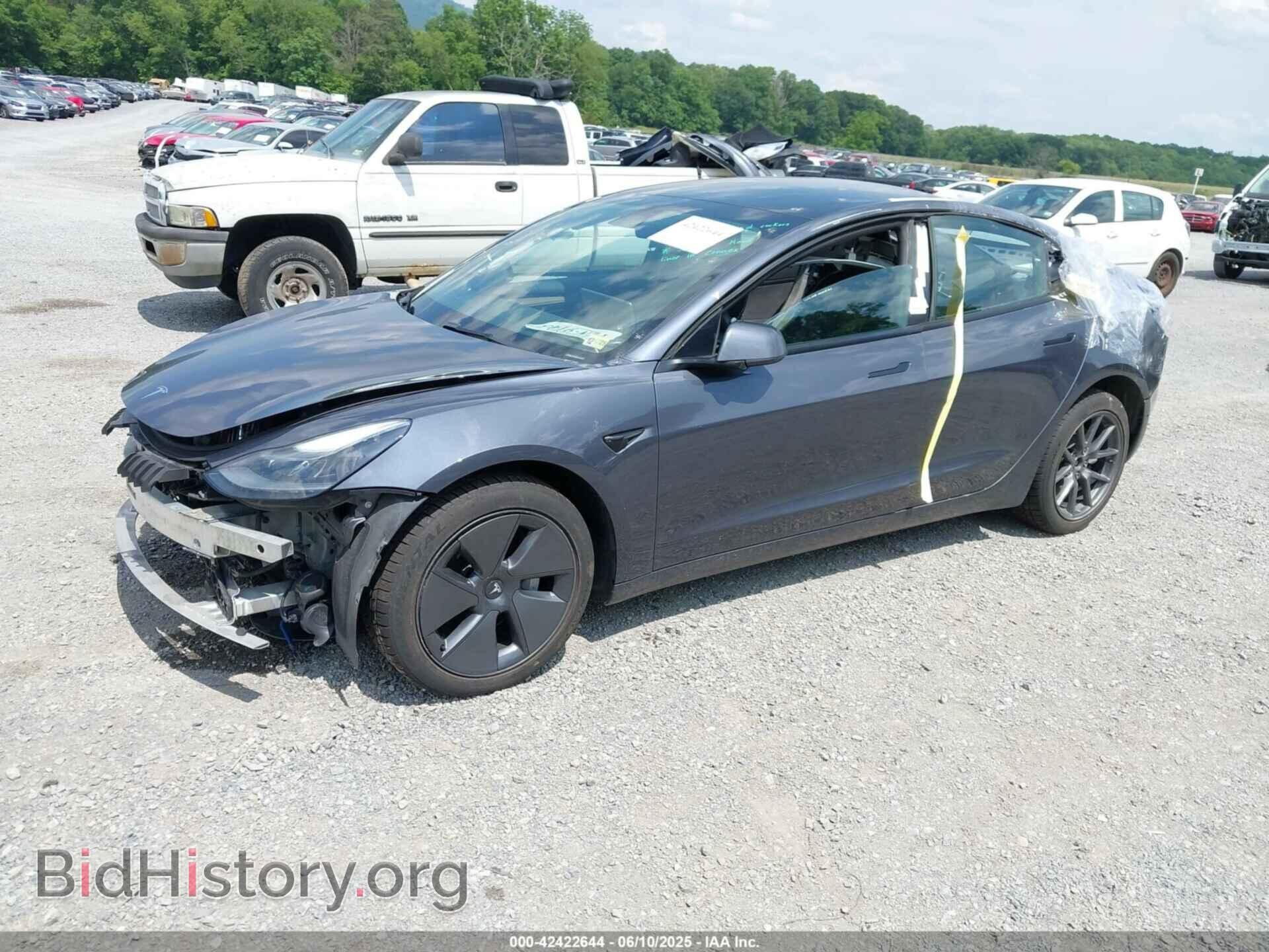 2022 TESLA MODEL 3 - VIN: 5YJ3E1EB1NF121045 - Фото 2