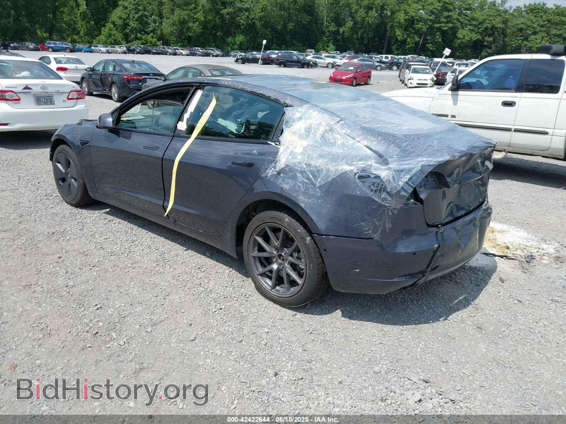 2022 TESLA MODEL 3 - VIN: 5YJ3E1EB1NF121045 - Фото 3