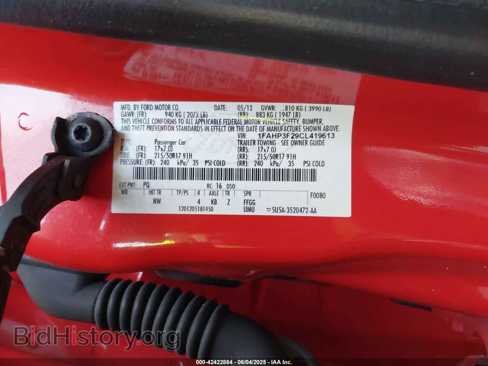 2012 FORD FOCUS - VIN: 1FAHP3F29CL419613 - Photo 9