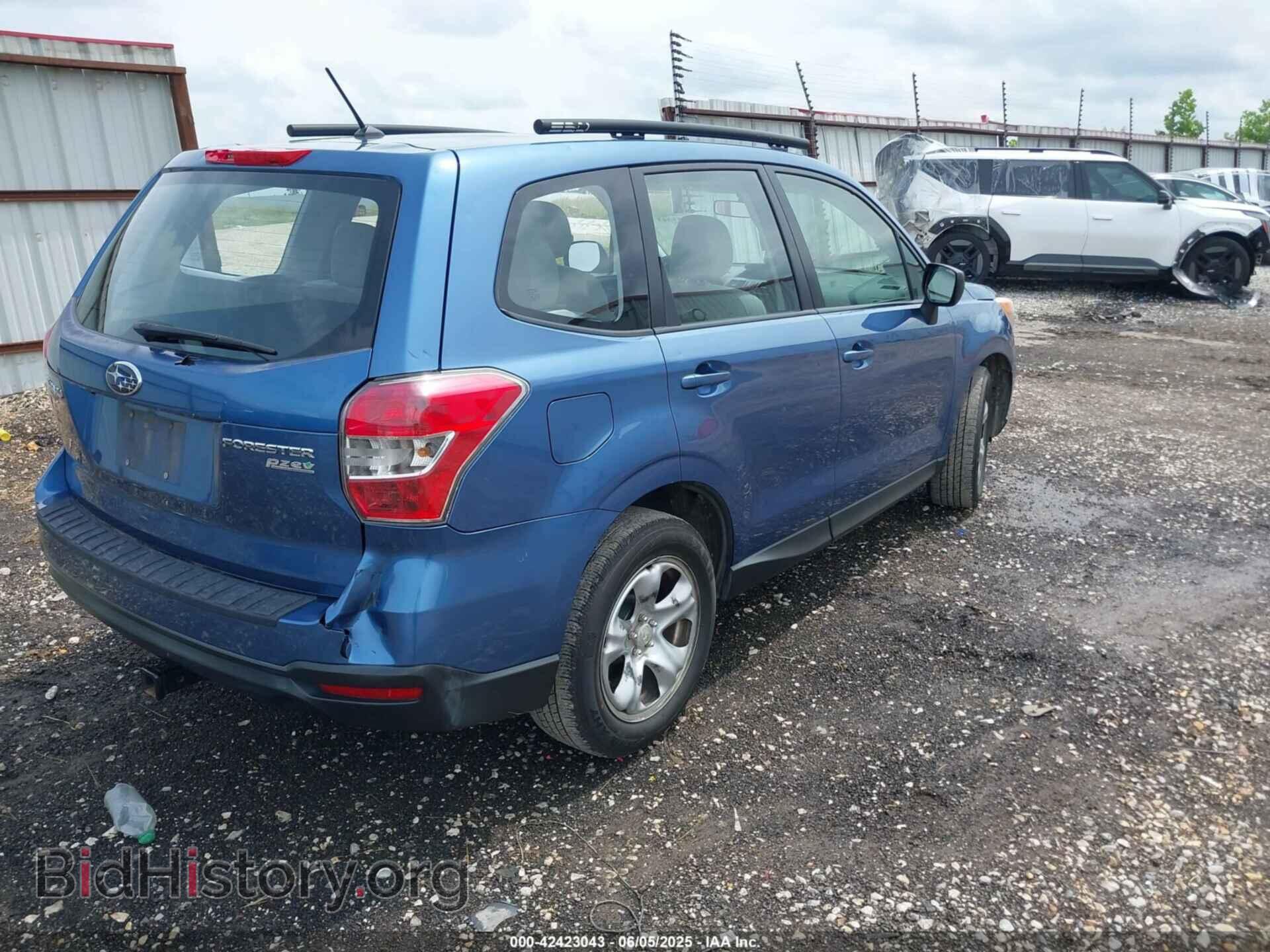 2015 SUBARU FORESTER - VIN: JF2SJAAC1FG493001 - Фото 4