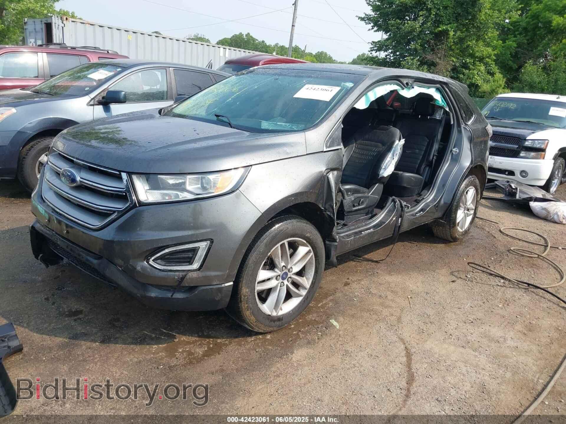 2015 FORD EDGE - VIN: 2FMTK4J84FBC21638 - Фото 2