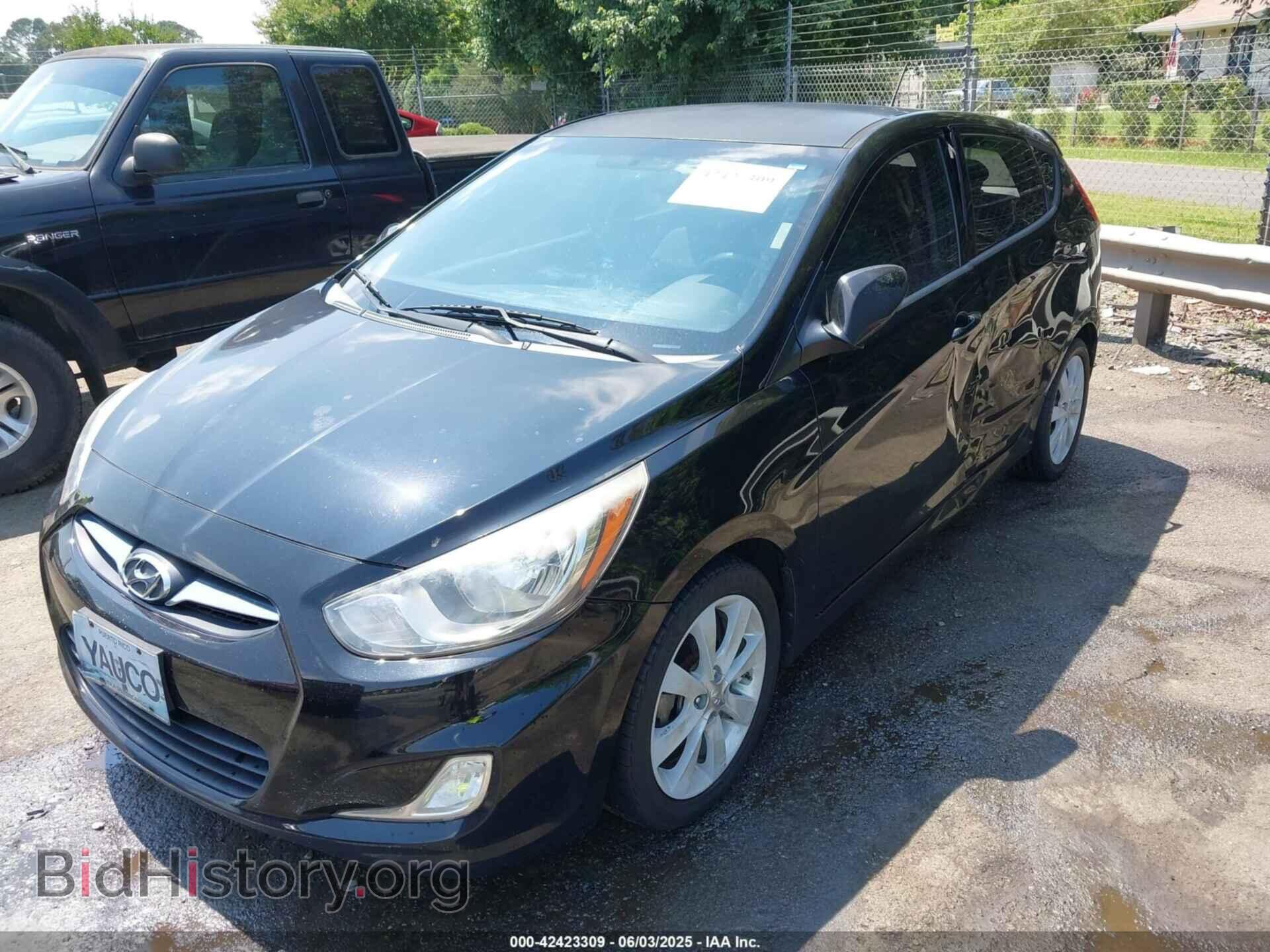 2012 HYUNDAI ACCENT - VIN: KMHCU5AE5CU017538 - Фото 2