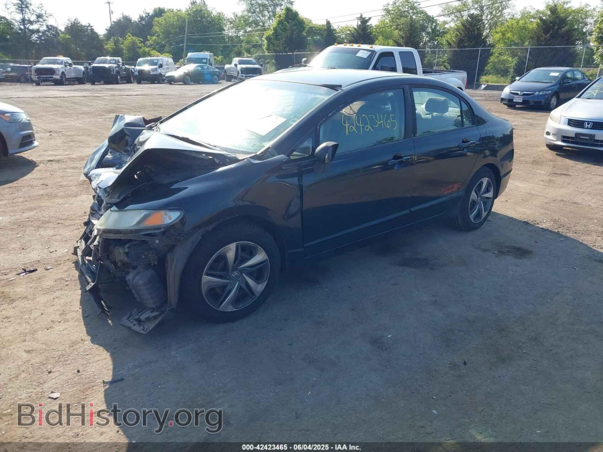 2009 HONDA CIVIC - VIN: 19XFA16569E042564 - Фото 2