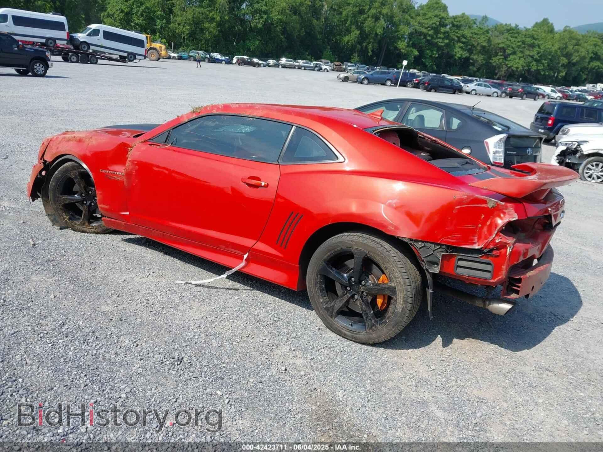 2013 CHEVROLET CAMARO - VIN: 2G1FT1EW8D9150558 - Фото 3