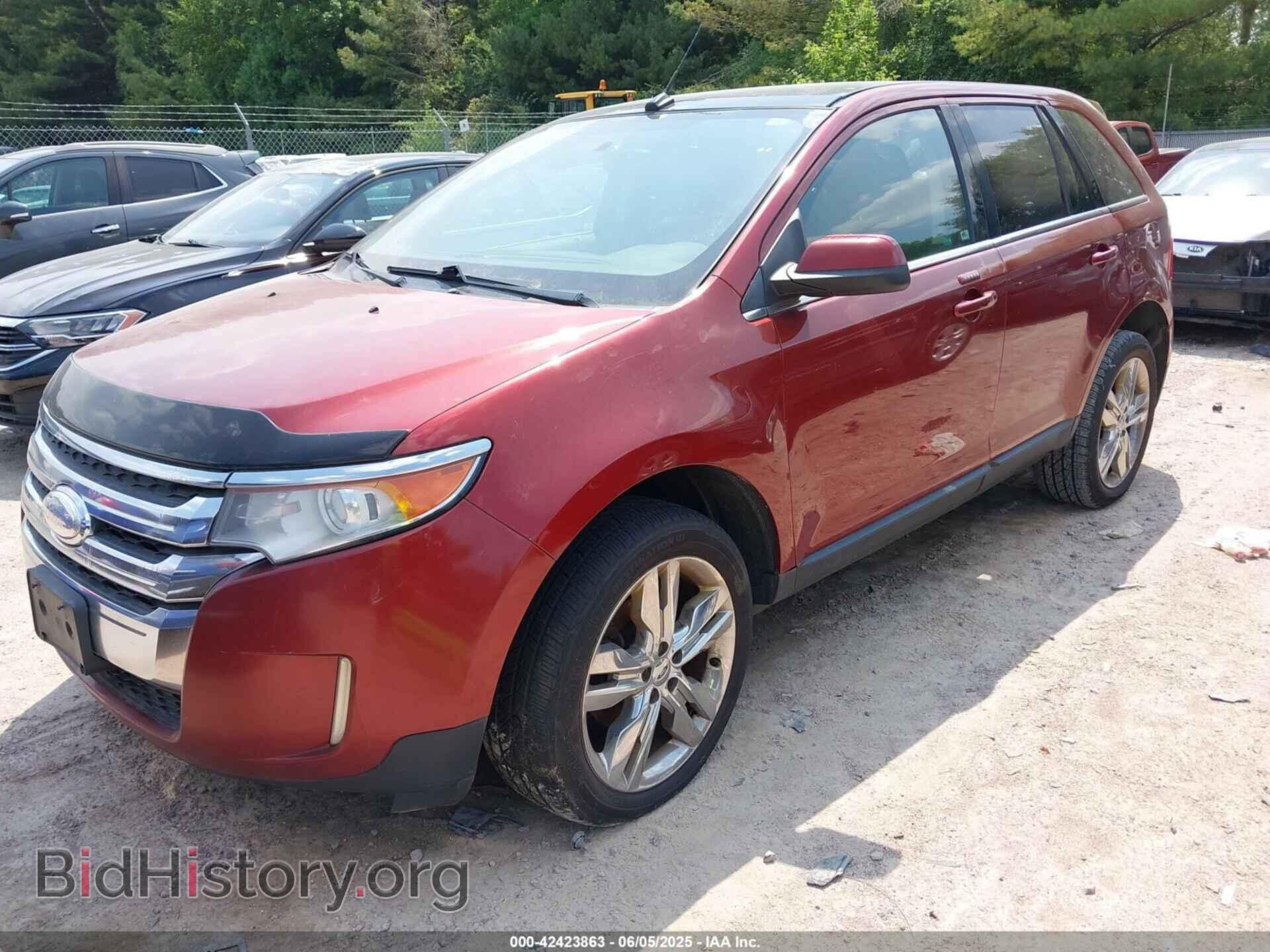 2014 FORD EDGE - VIN: 2FMDK4KC2EBA57554 - Фото 2