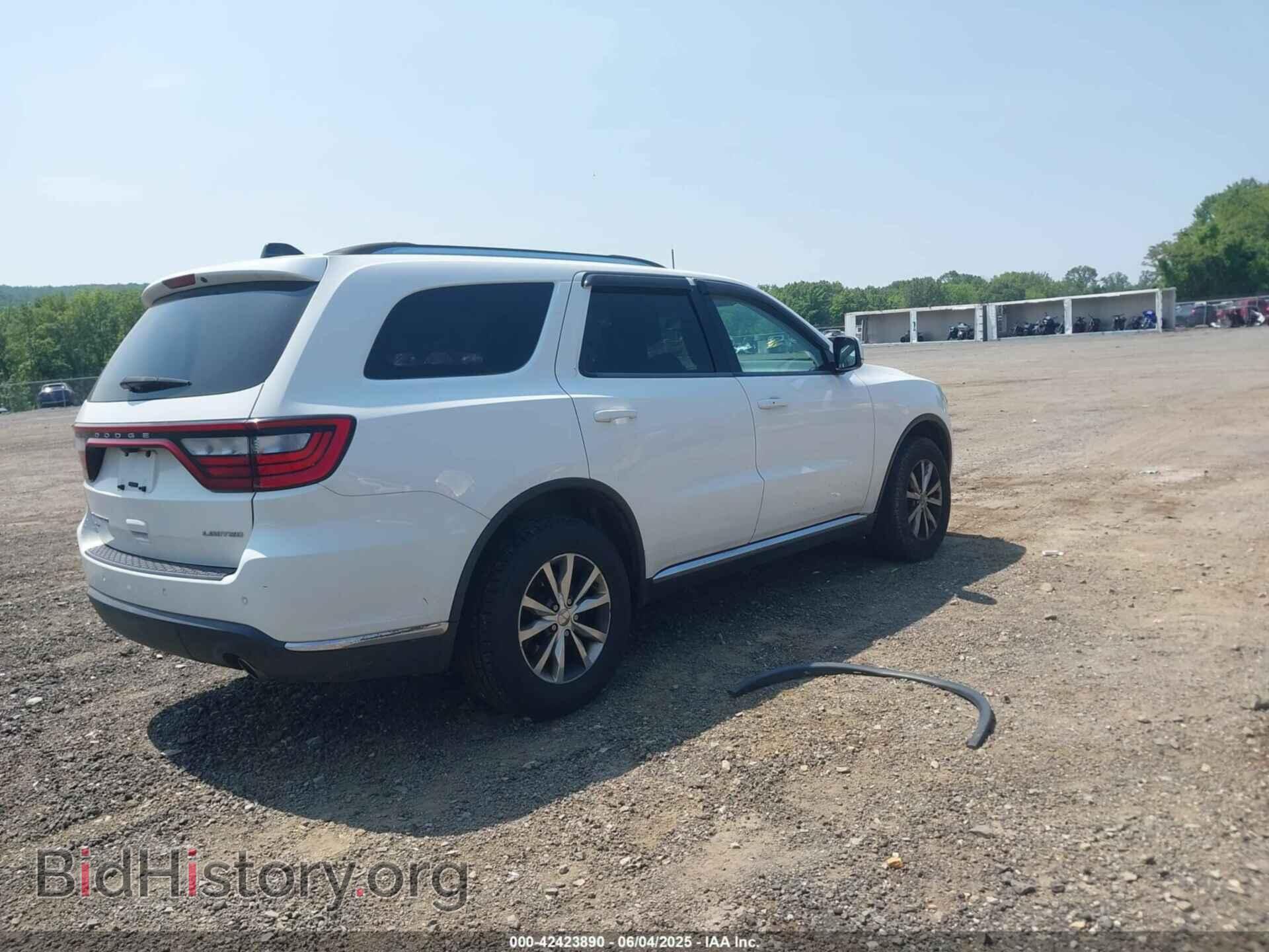 2016 DODGE DURANGO - VIN: 1C4RDJDG8GC374860 - Фото 4