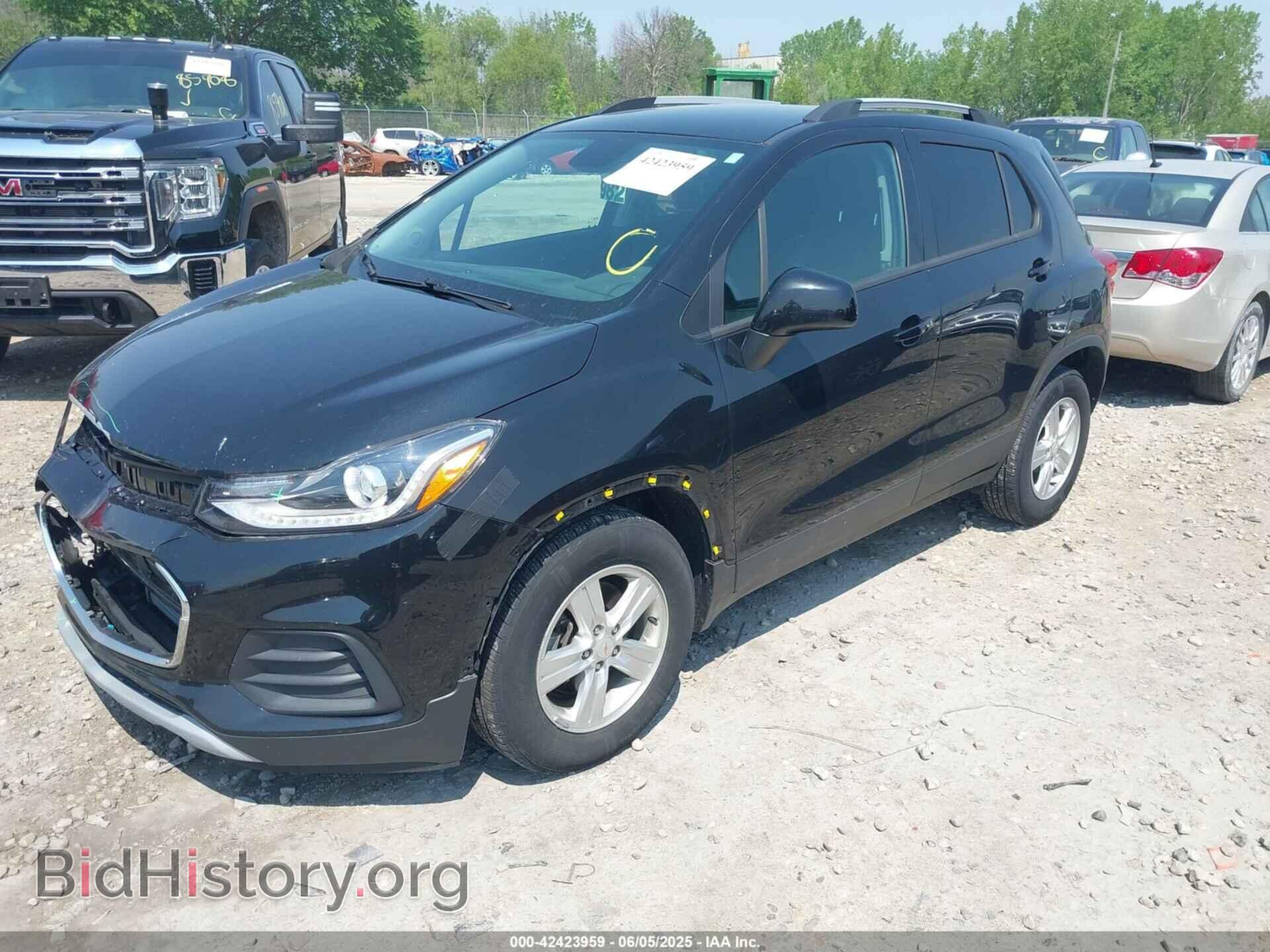 2021 CHEVROLET TRAX - VIN: KL7CJLSB7MB332907 - Фото 2