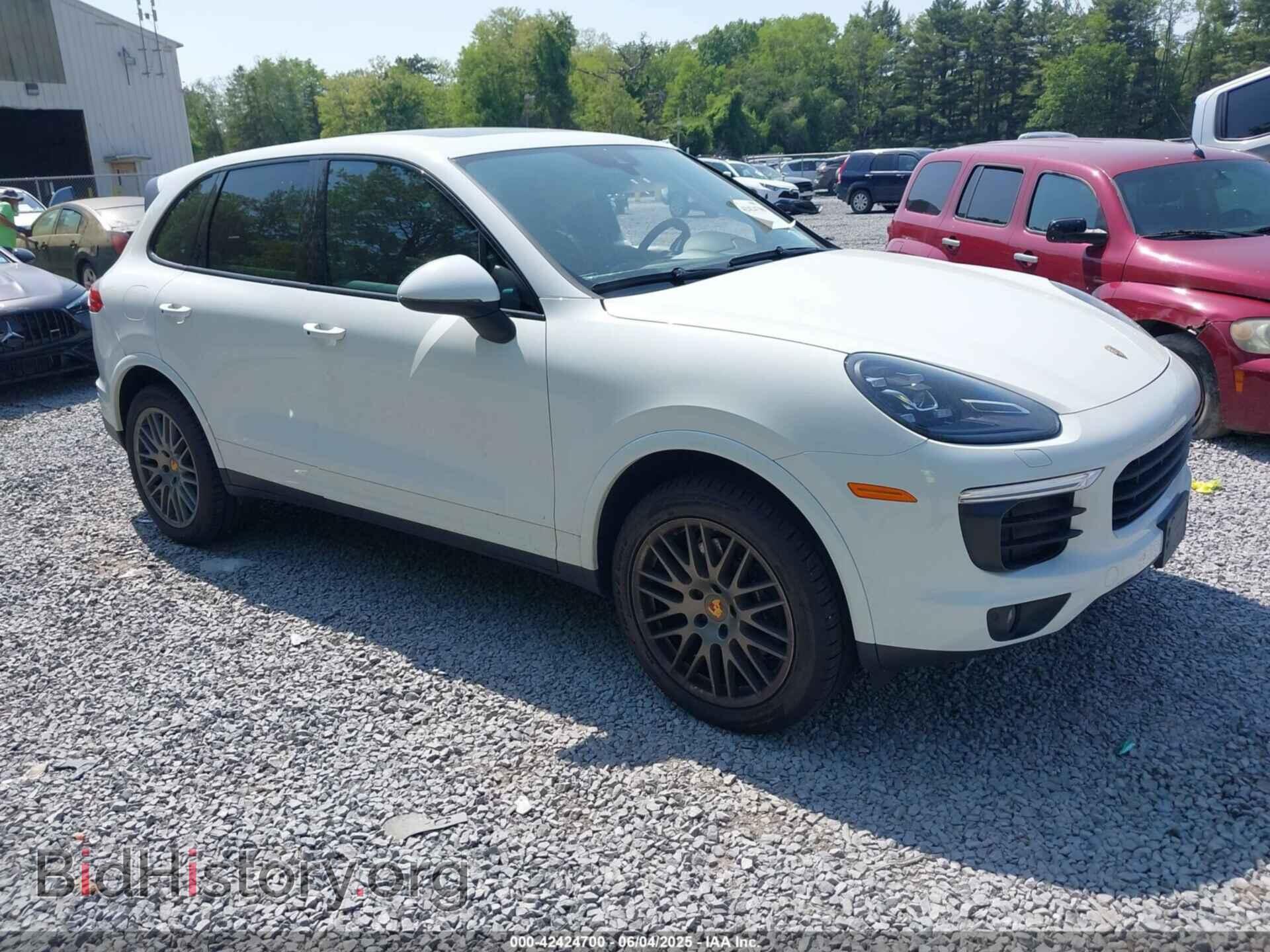 Photo WP1AA2A25HKA83825 - PORSCHE CAYENNE 2017