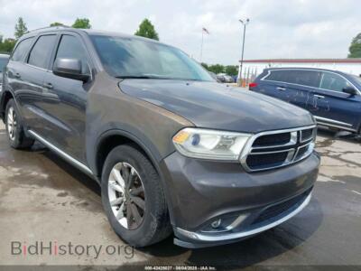 2015 Dodge DURANGO SXT, gray — VIN 1C4RDHAG1FC702437, IAAI