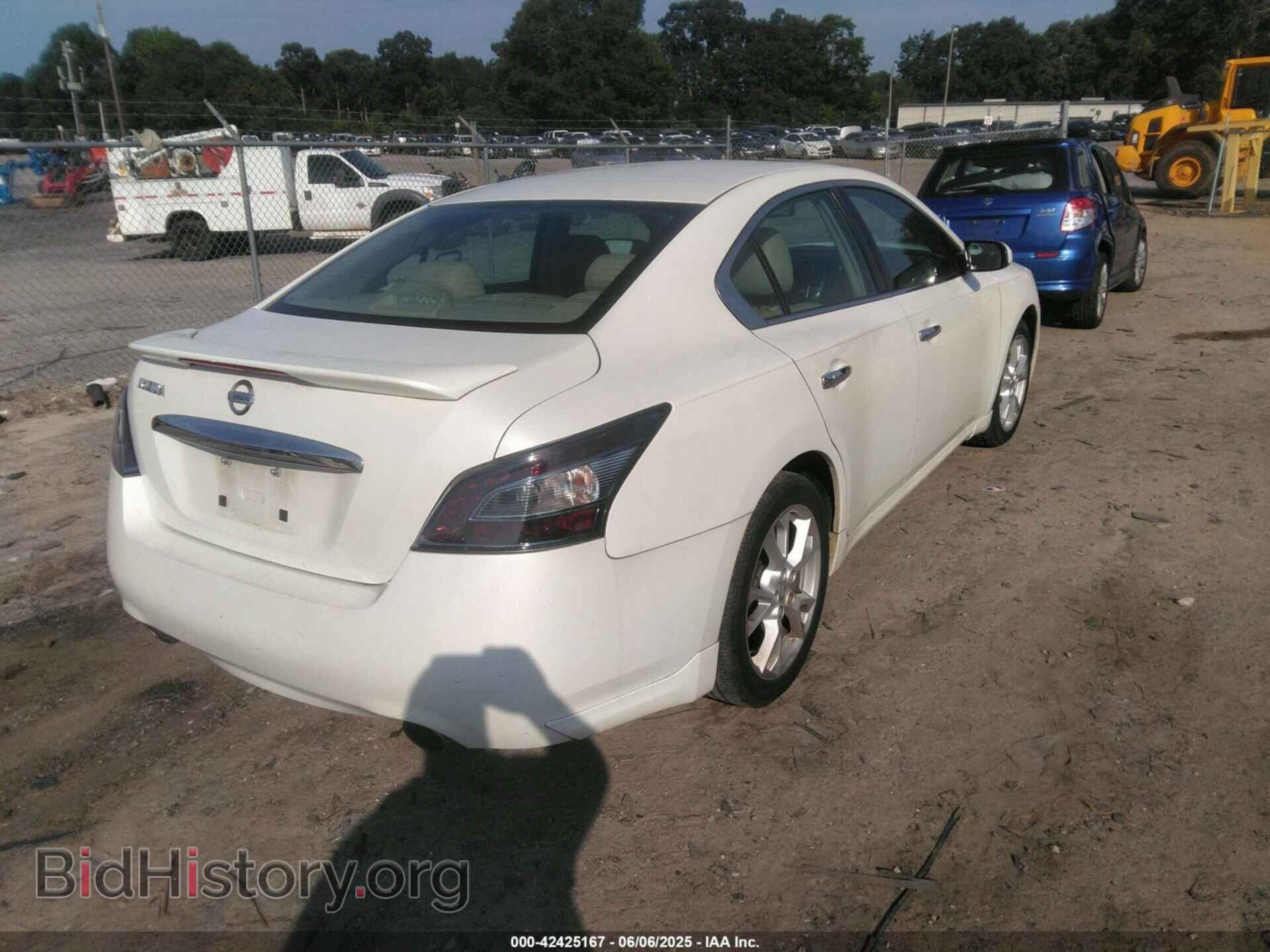 2013 NISSAN MAXIMA - VIN: 1N4AA5AP3DC812025 - Фото 4
