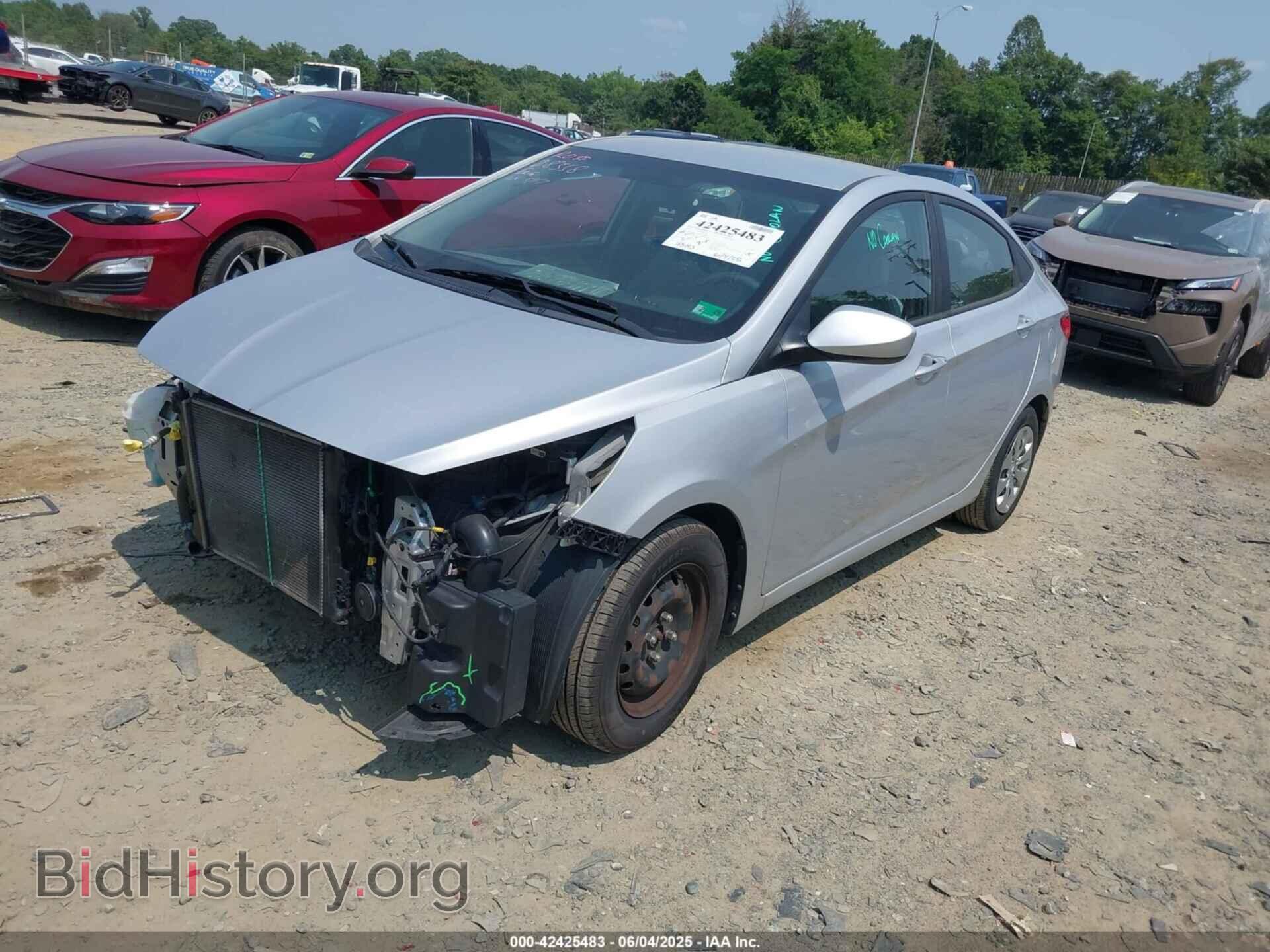 2017 HYUNDAI ACCENT - VIN: KMHCT4AE7HU233282 - Фото 2