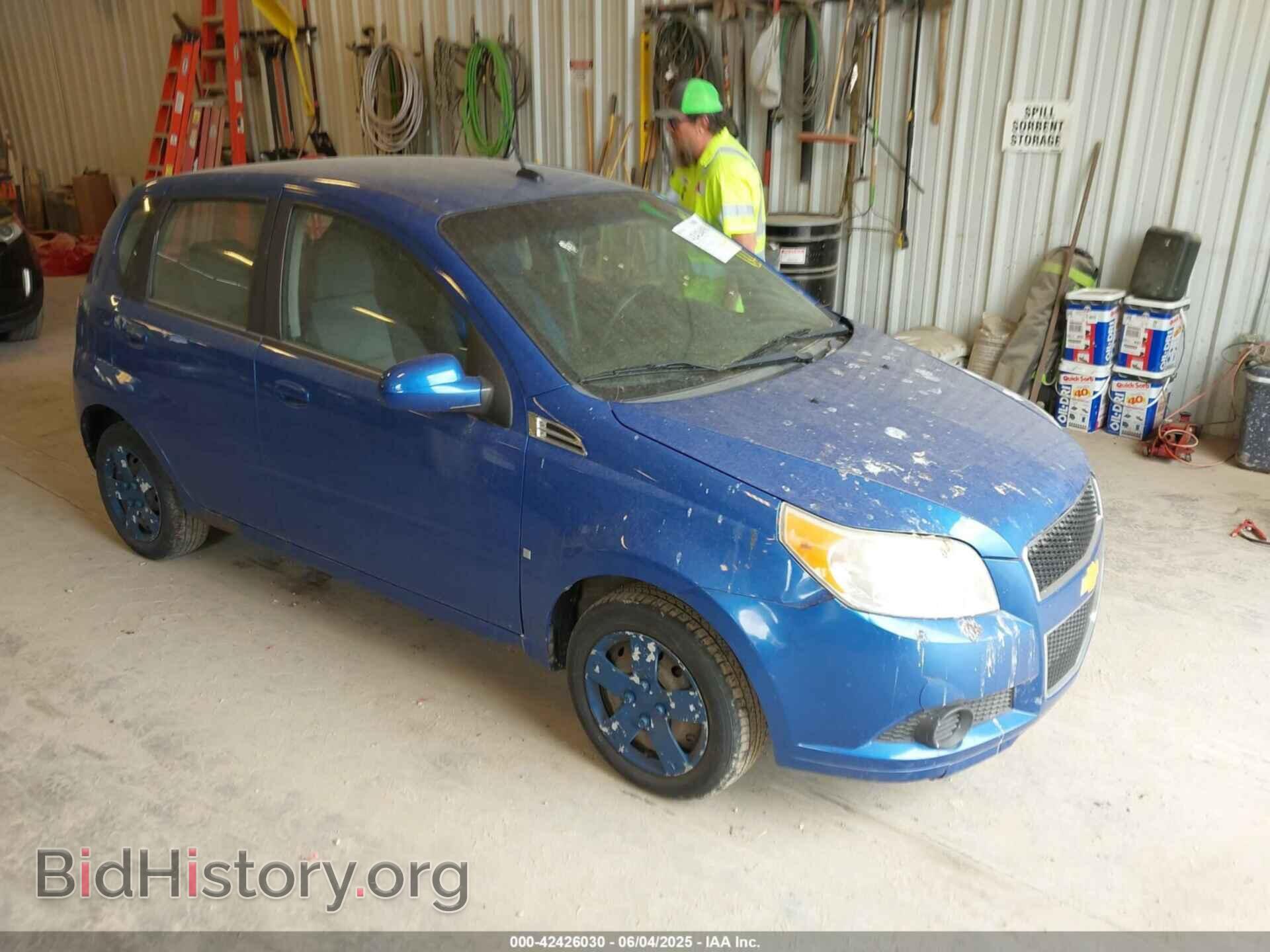 Photo KL1TD66E19B641299 - CHEVROLET AVEO 2009