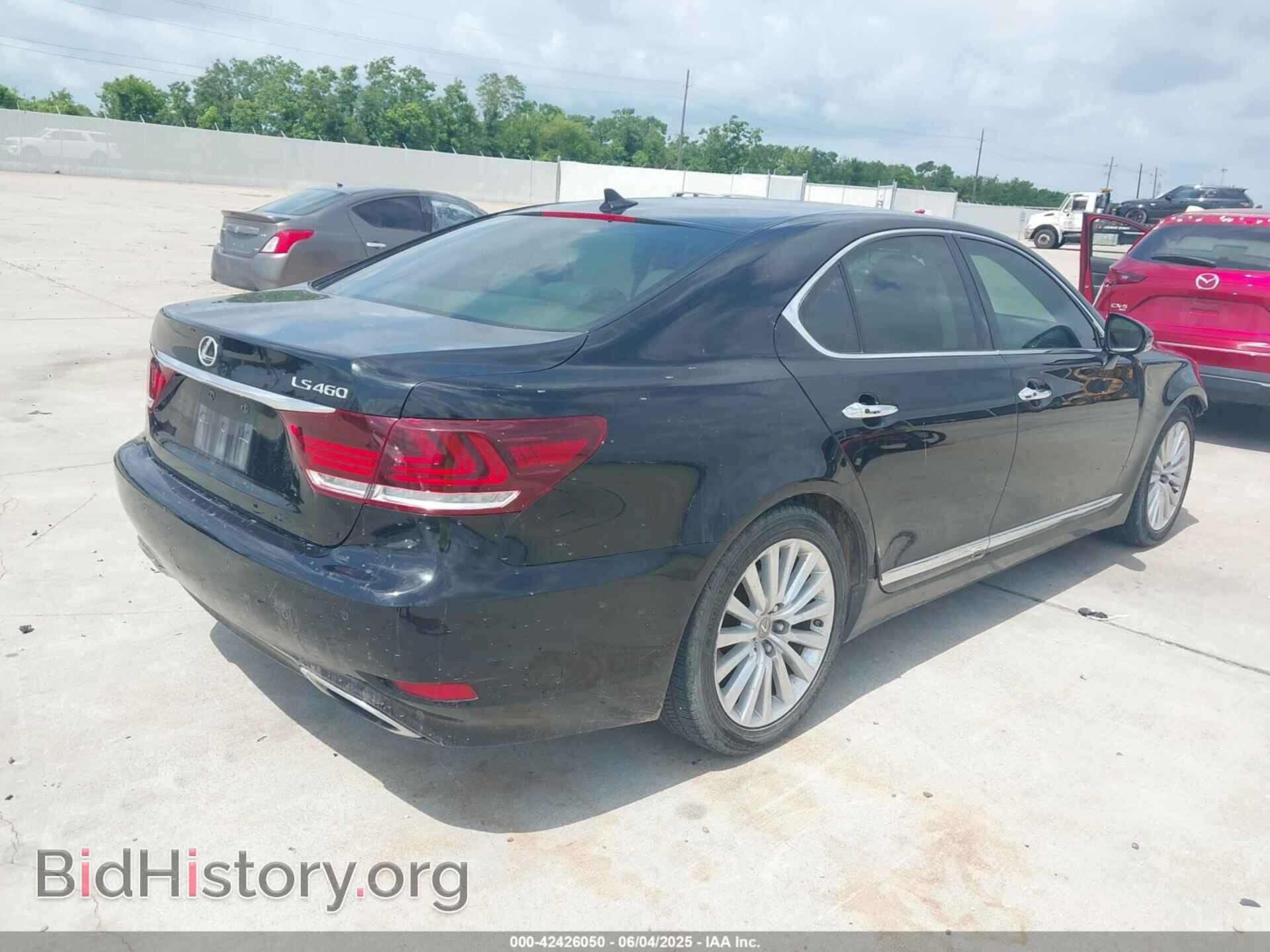 2013 LEXUS LS 460 - VIN: JTHBL5EF9D5118324 - Фото 4