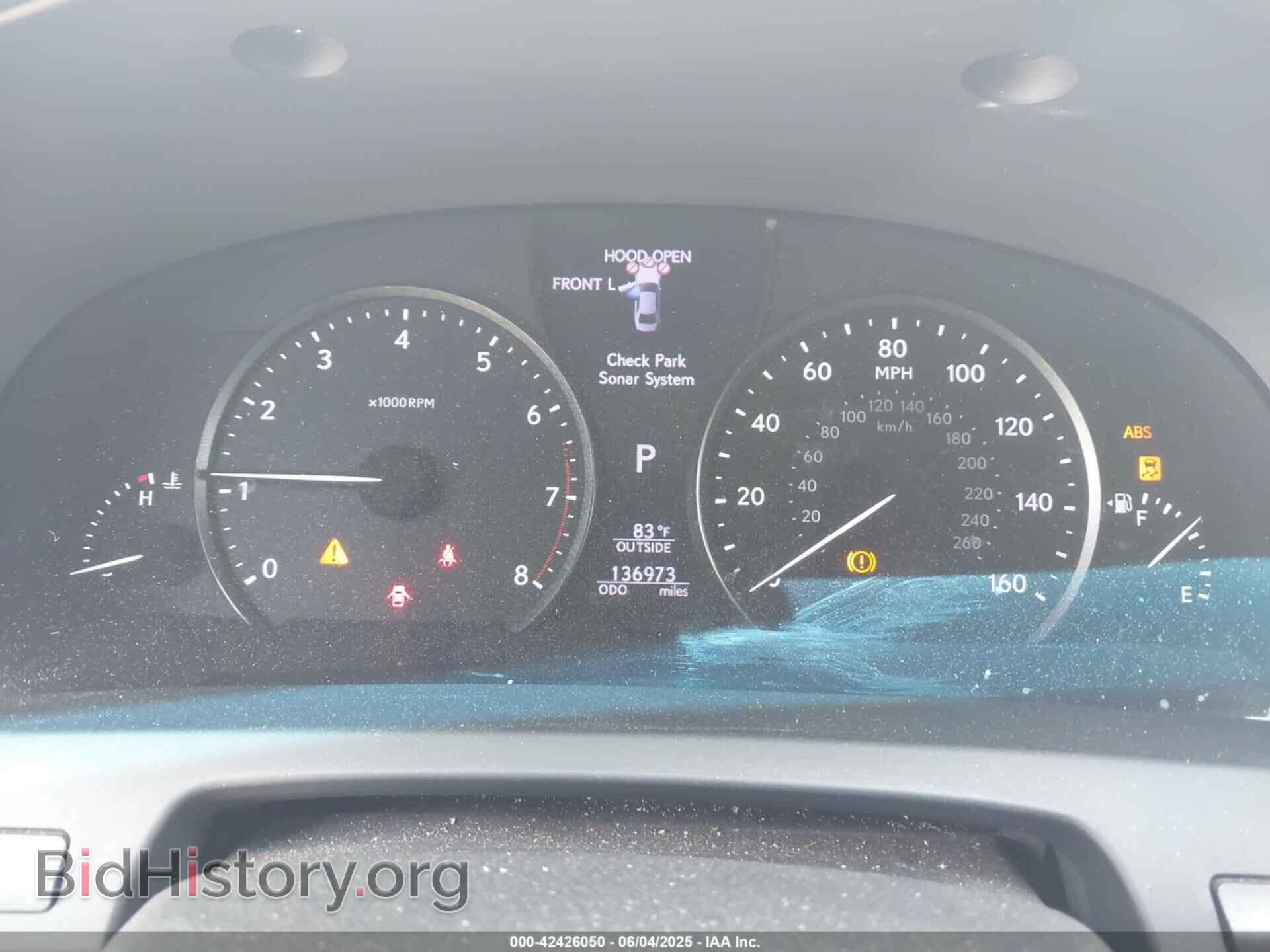 2013 LEXUS LS 460 - VIN: JTHBL5EF9D5118324 - Фото 7