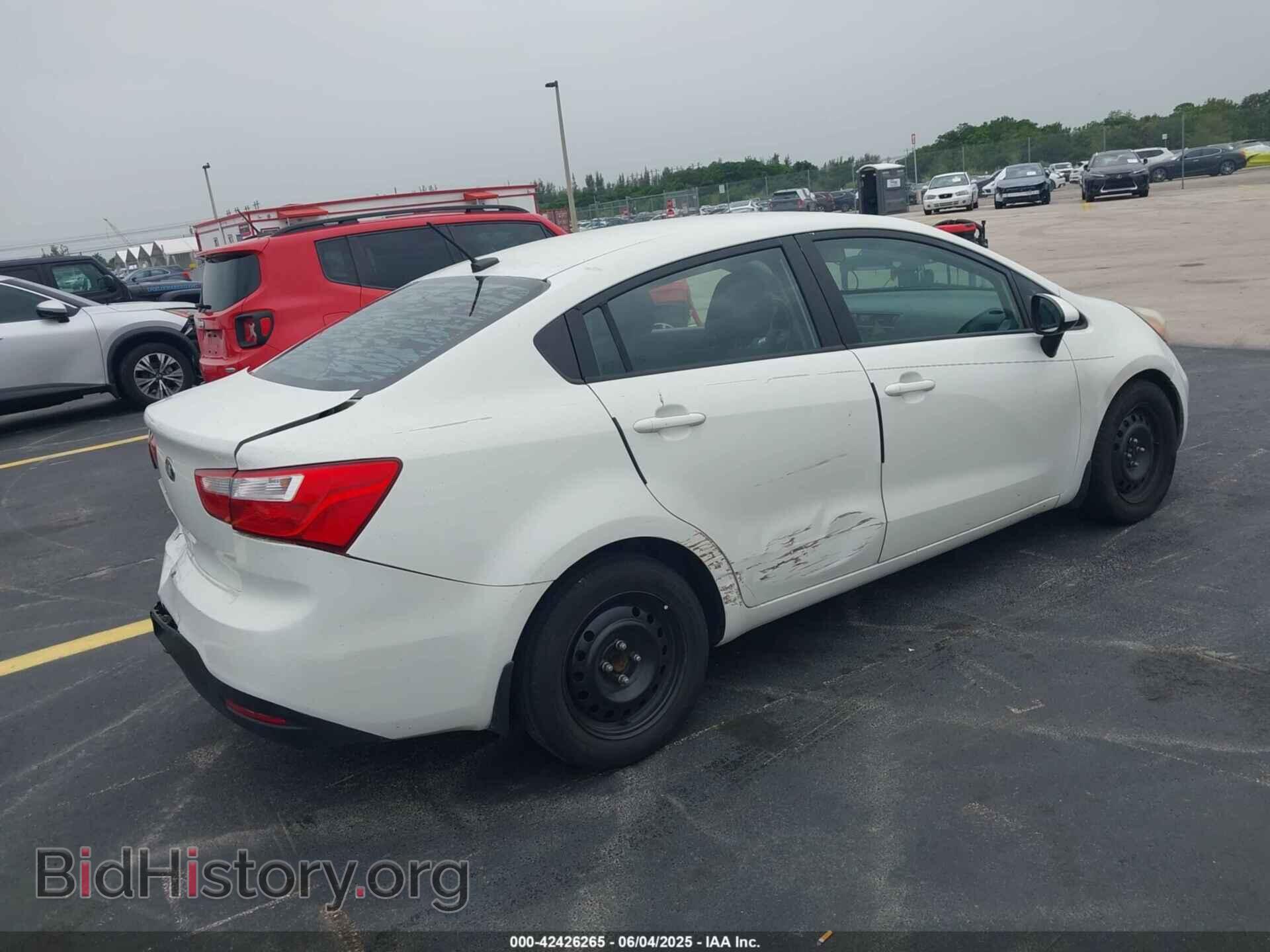 2014 KIA RIO - VIN: KNADM4A33E6334353 - Фото 4