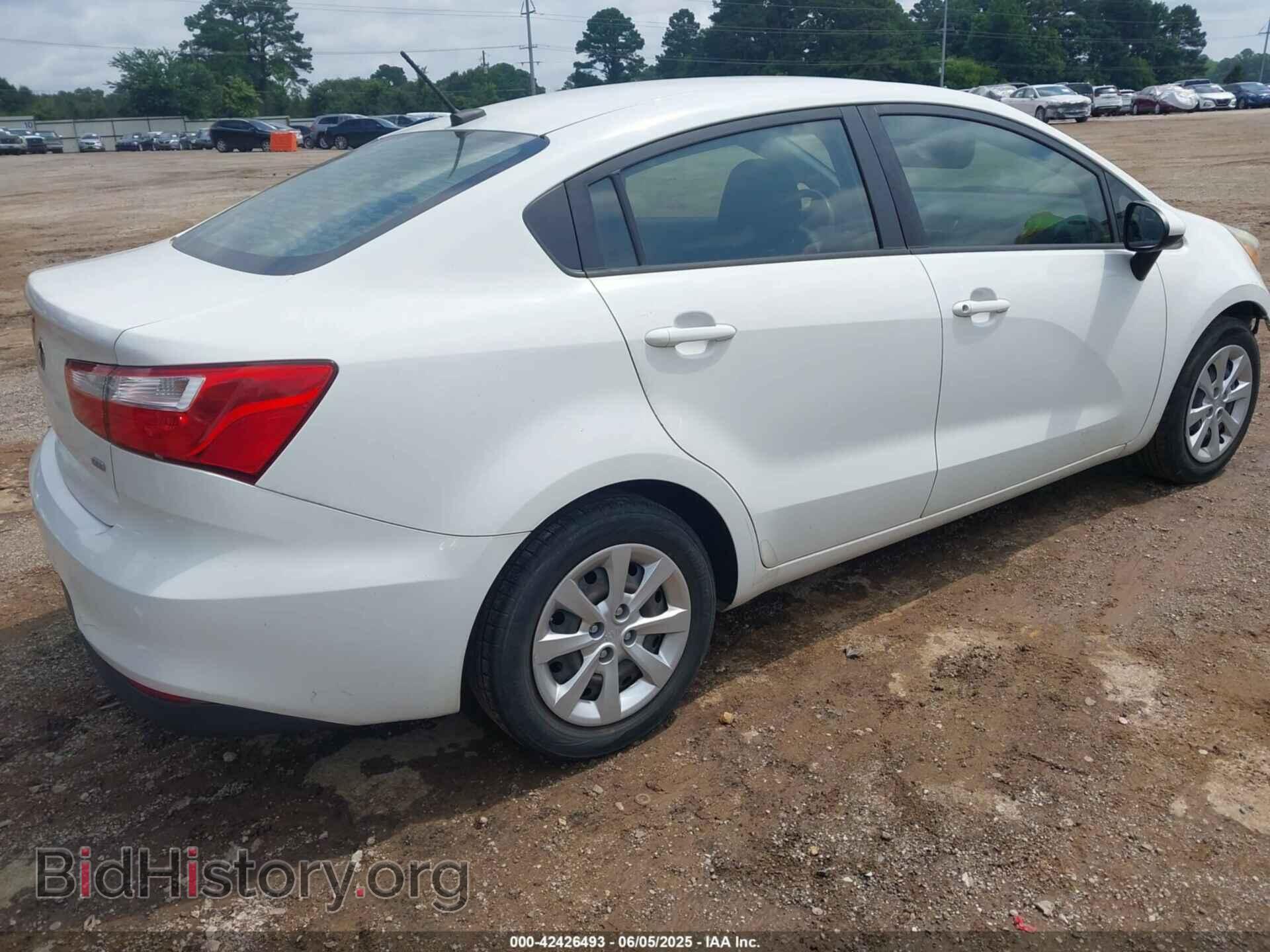 2016 KIA RIO - VIN: KNADM4A35G6675773 - Фото 4