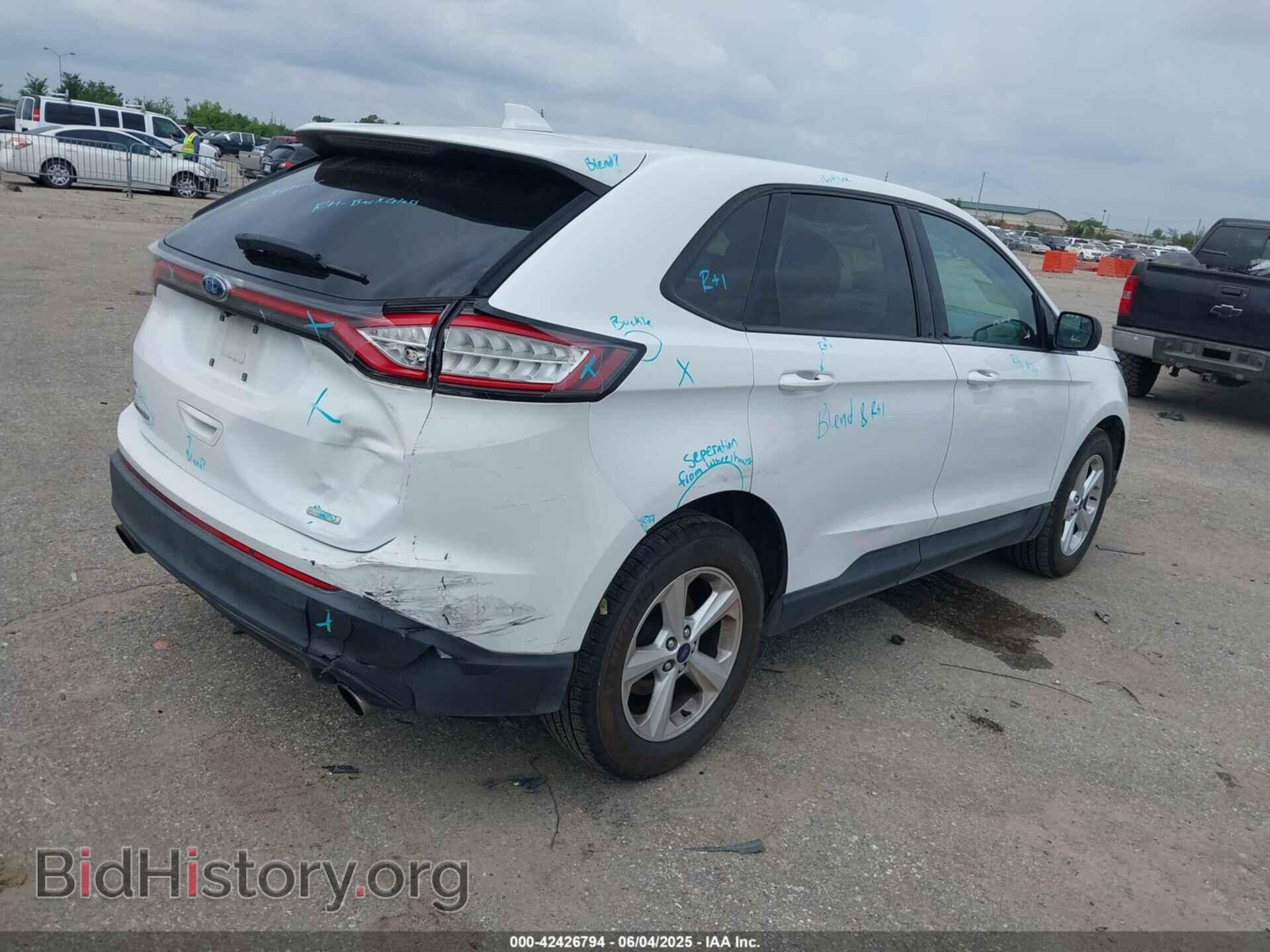 2016 FORD EDGE - VIN: 2FMPK3G94GBC63420 - Фото 4