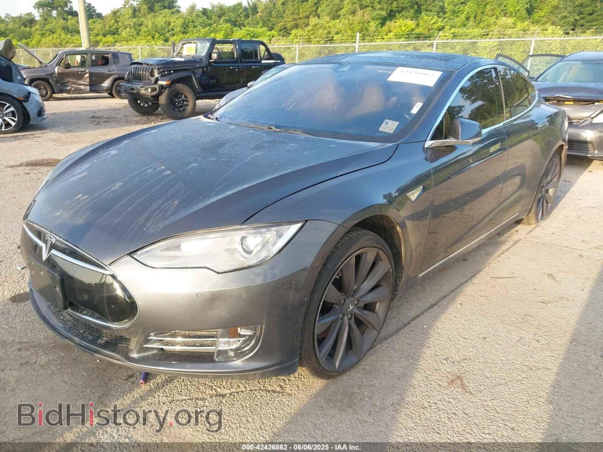 2015 TESLA MODEL S - VIN: 5YJSA1E19FF109094 - Photo 2