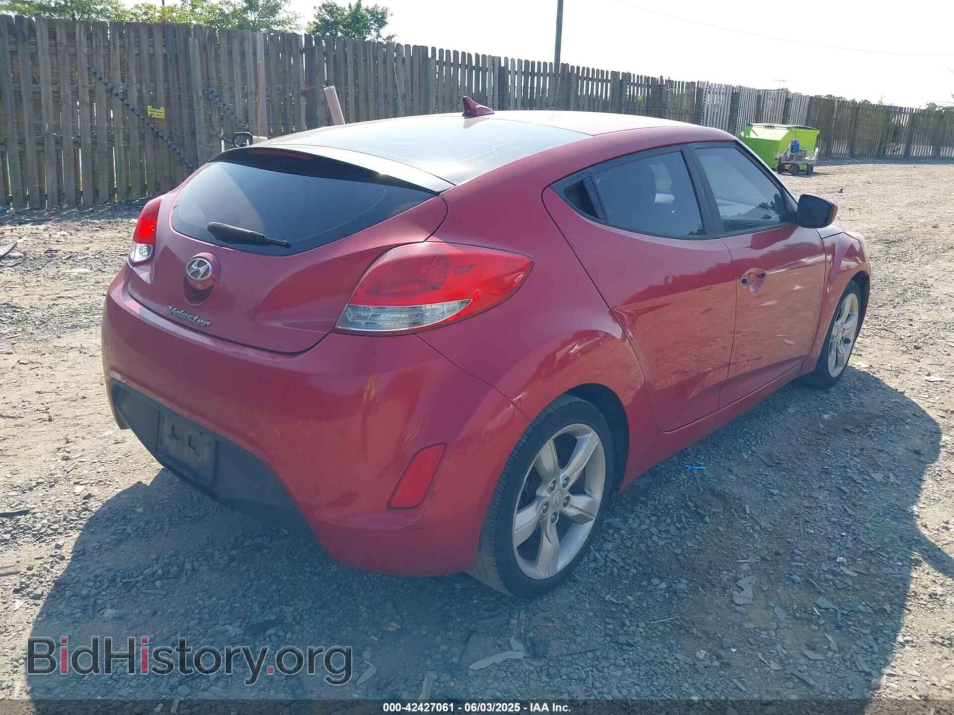 2015 HYUNDAI VELOSTER - VIN: KMHTC6AD1FU233052 - Фото 4
