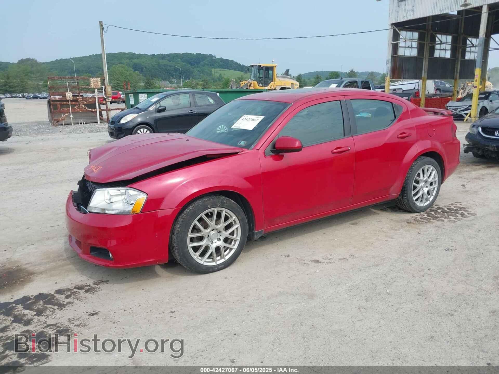 2011 DODGE AVENGER - VIN: 1B3BD1FG2BN514141 - Фото 2