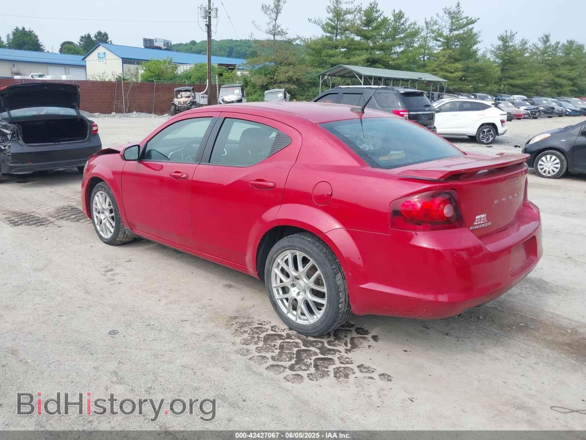 2011 DODGE AVENGER - VIN: 1B3BD1FG2BN514141 - Фото 3