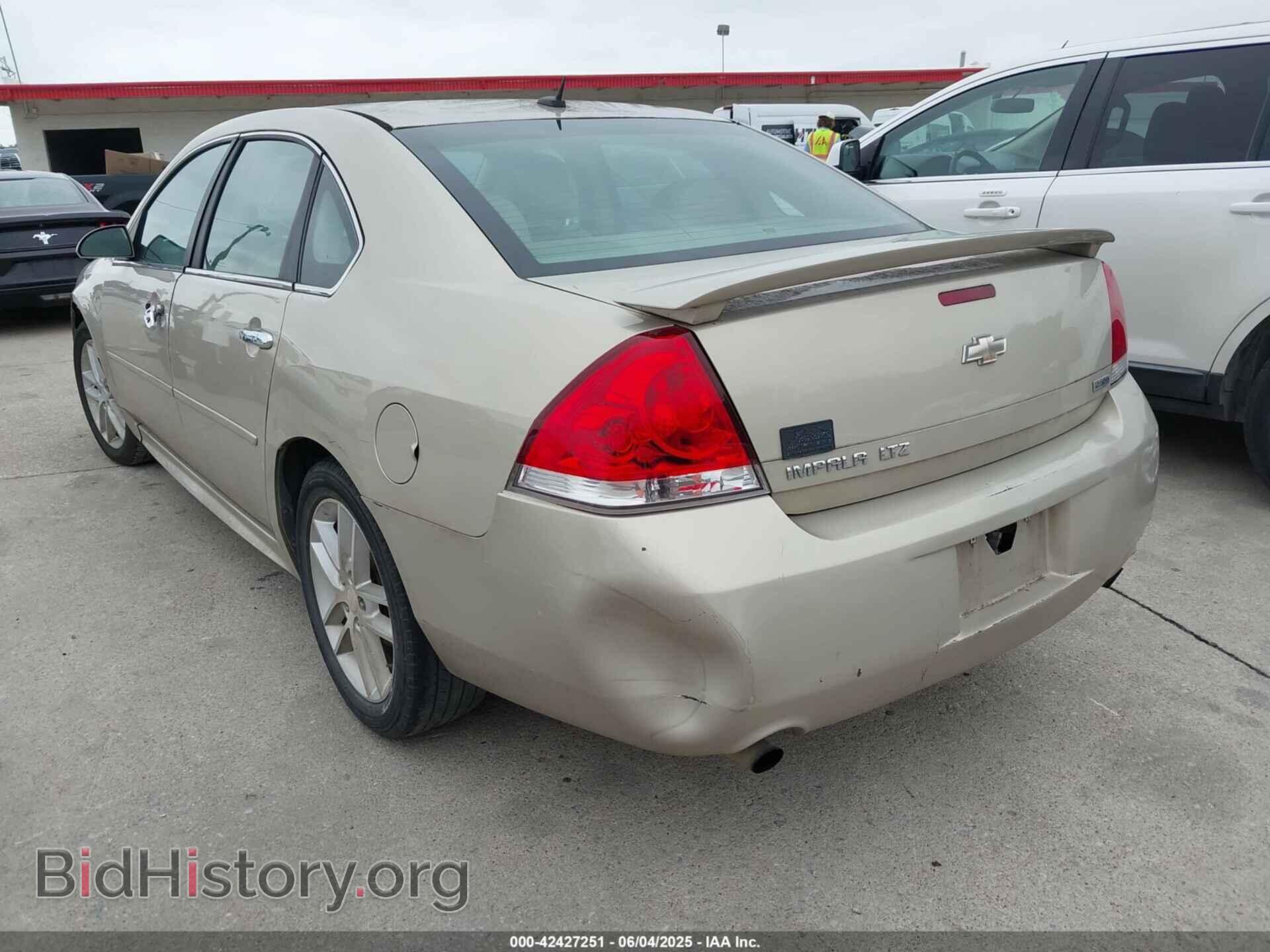 2012 CHEVROLET IMPALA - VIN: 2G1WC5E35C1306744 - Фото 3