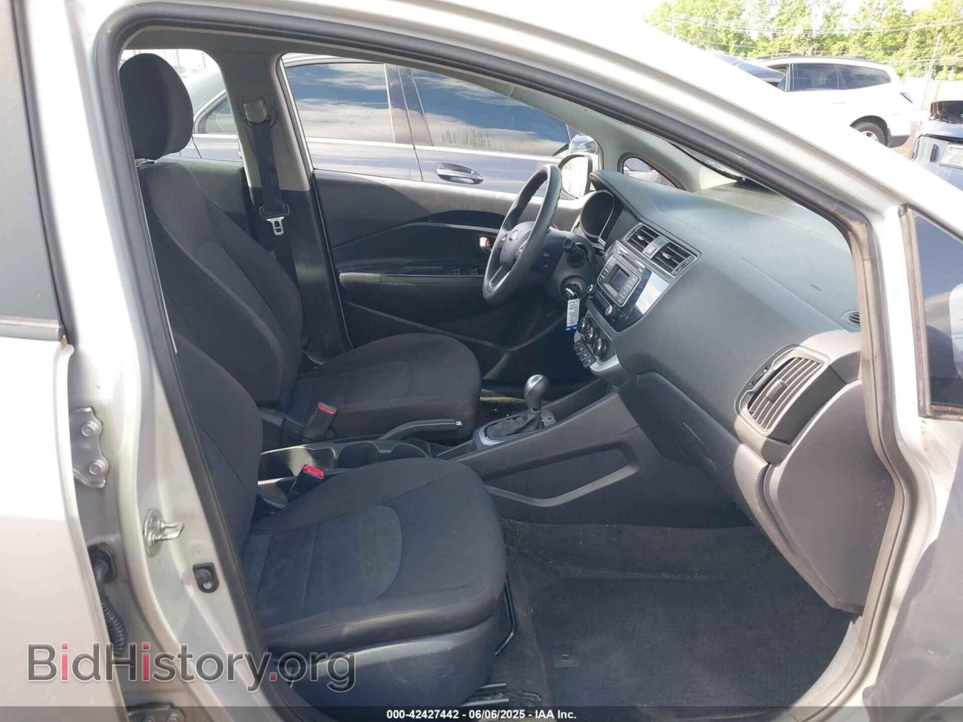 2016 KIA RIO - VIN: KNADM4A31G6549894 - Фото 5