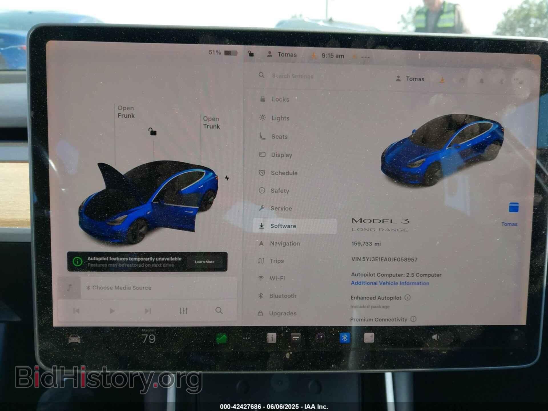 2018 TESLA MODEL 3 - VIN: 5YJ3E1EA0JF058957 - Photo 7