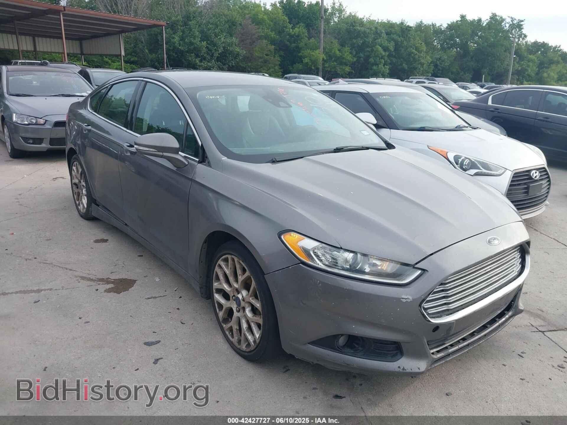 Фотография 3FA6P0D94DR207310 - FORD FUSION 2013