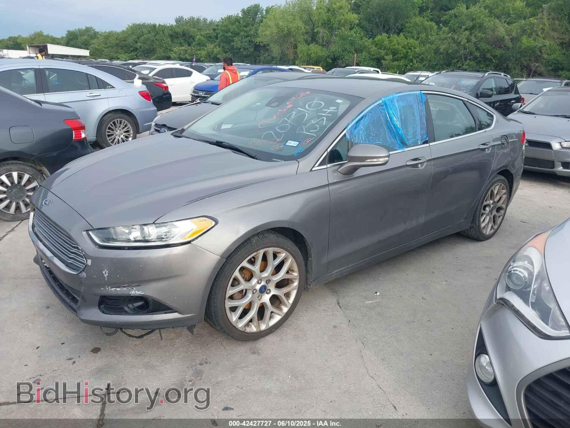 2013 FORD FUSION - VIN: 3FA6P0D94DR207310 - Фото 2