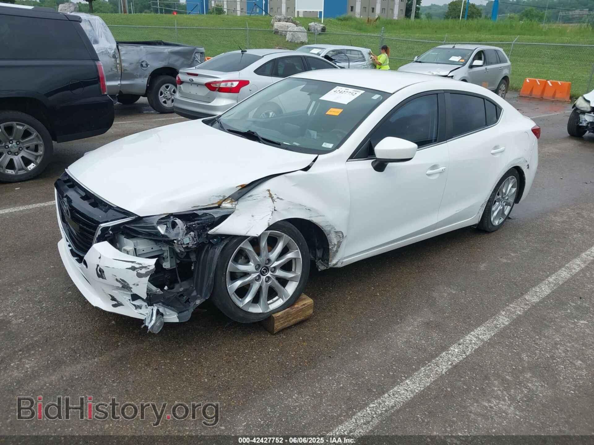 2014 MAZDA MAZDA3 - VIN: JM1BM1V36E1111496 - Фото 2