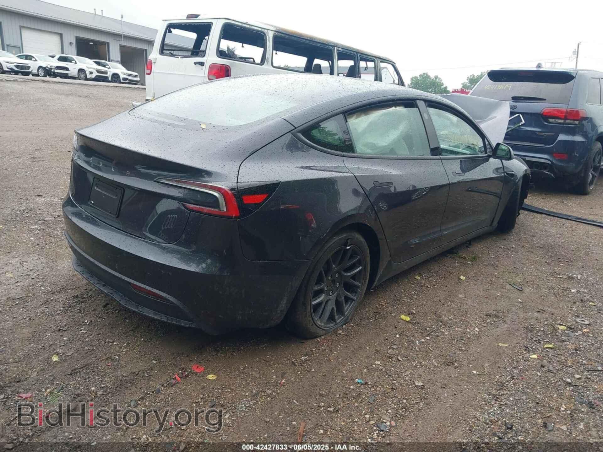 2025 TESLA MODEL 3 - VIN: 5YJ3E1EA7SF000605 - Фото 4