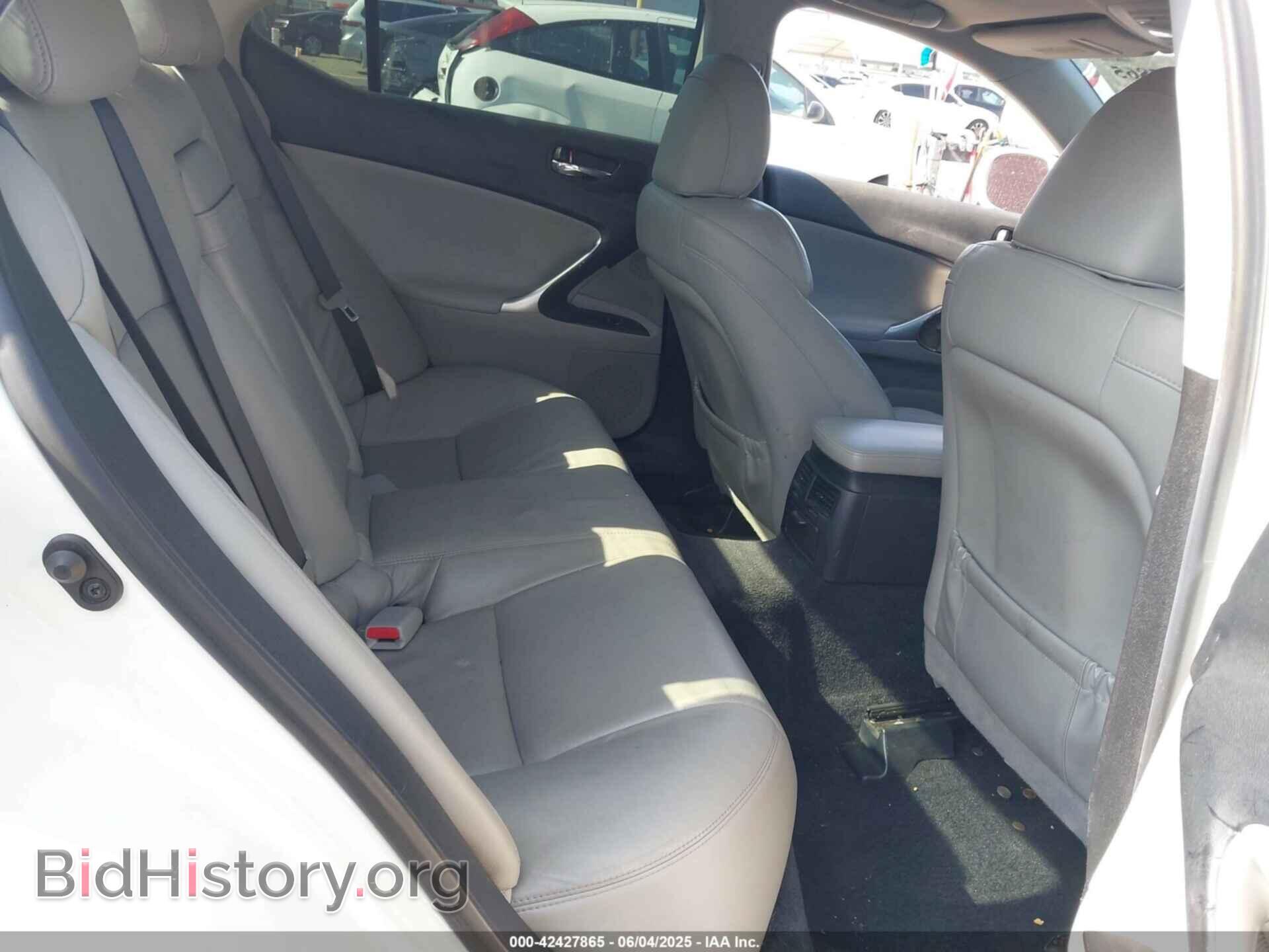 2008 LEXUS IS 250 - VIN: JTHBK262285069437 - Фото 8