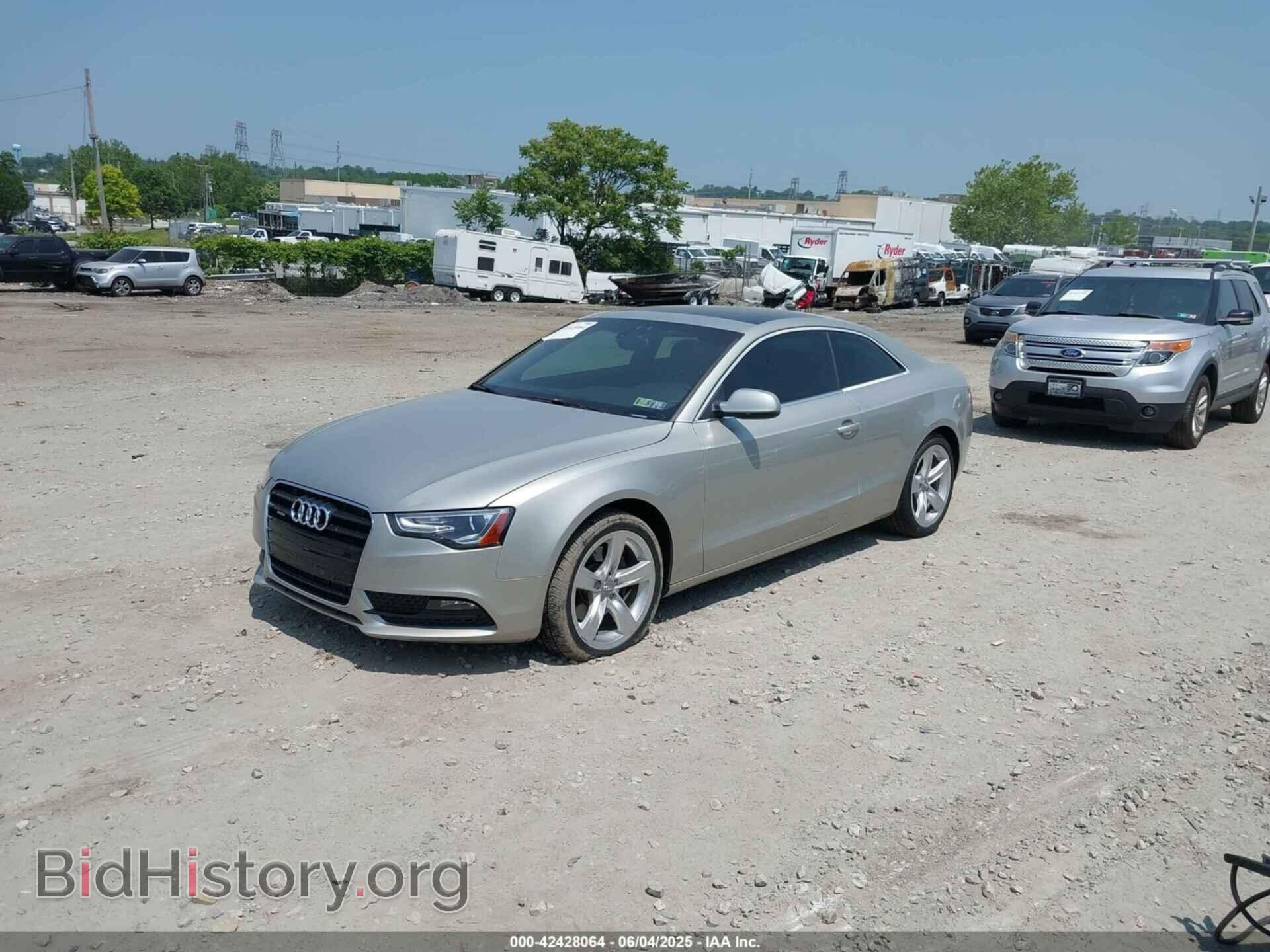 2014 AUDI A5 - VIN: WAUCFAFR6EA073881 - Photo 2