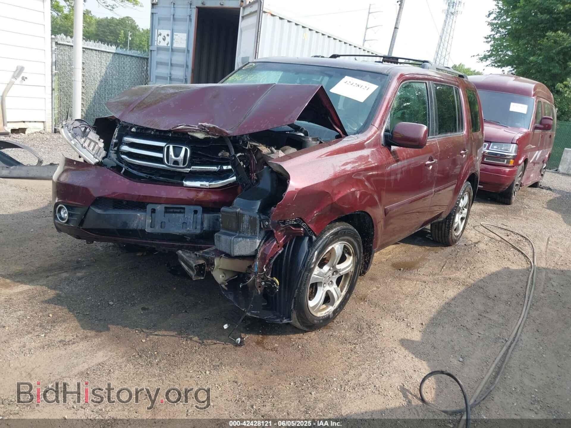 2012 HONDA PILOT - VIN: 5FNYF4H57CB034855 - Фото 2