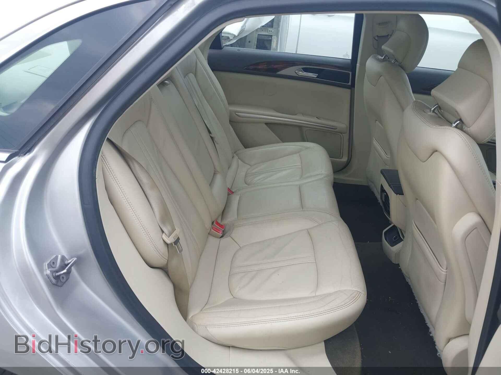 2013 LINCOLN MKZ - VIN: 3LN6L2J91DR800981 - Фото 8