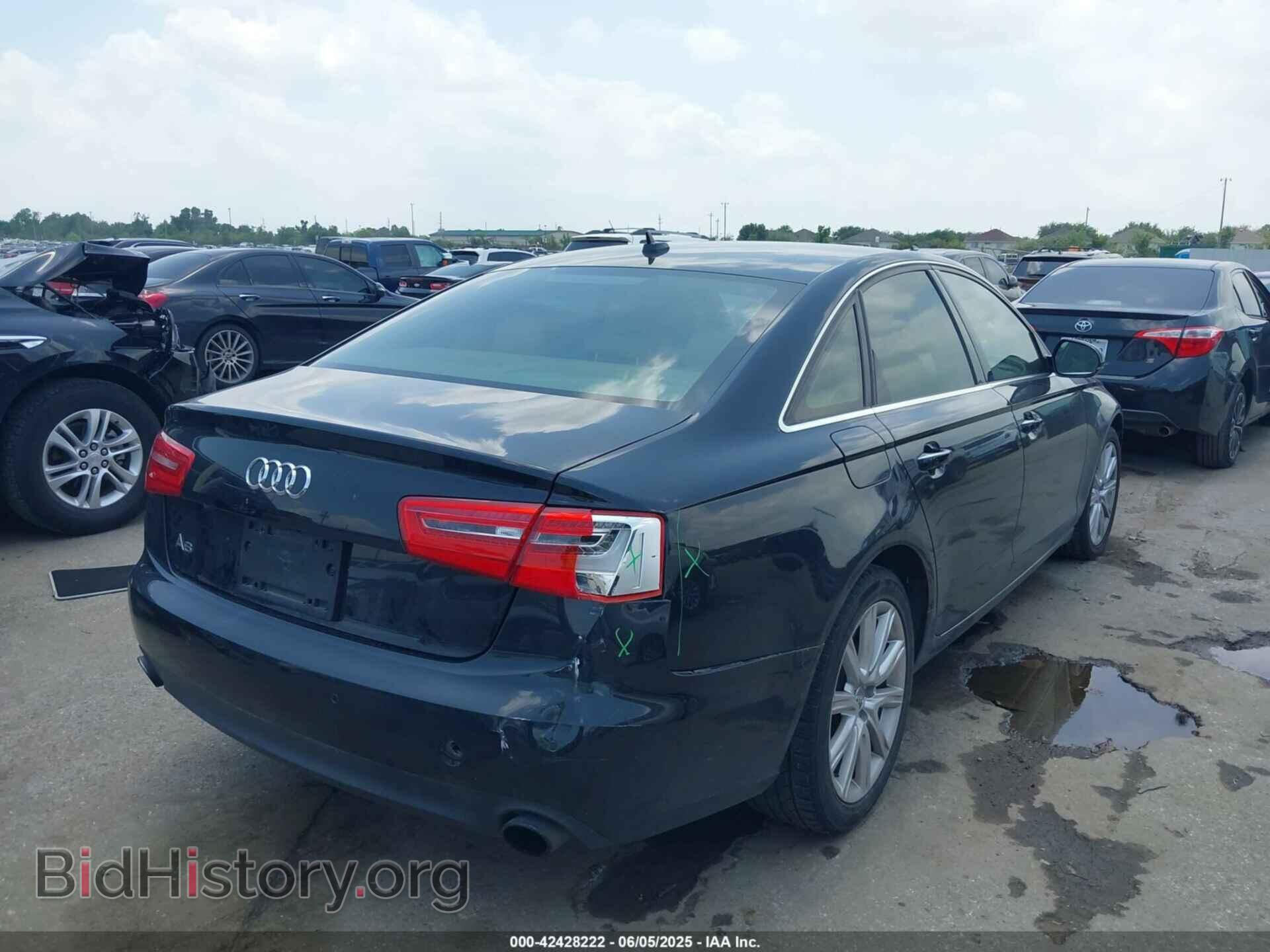 2013 AUDI A6 - VIN: WAUGFAFC5DN131029 - Фото 4