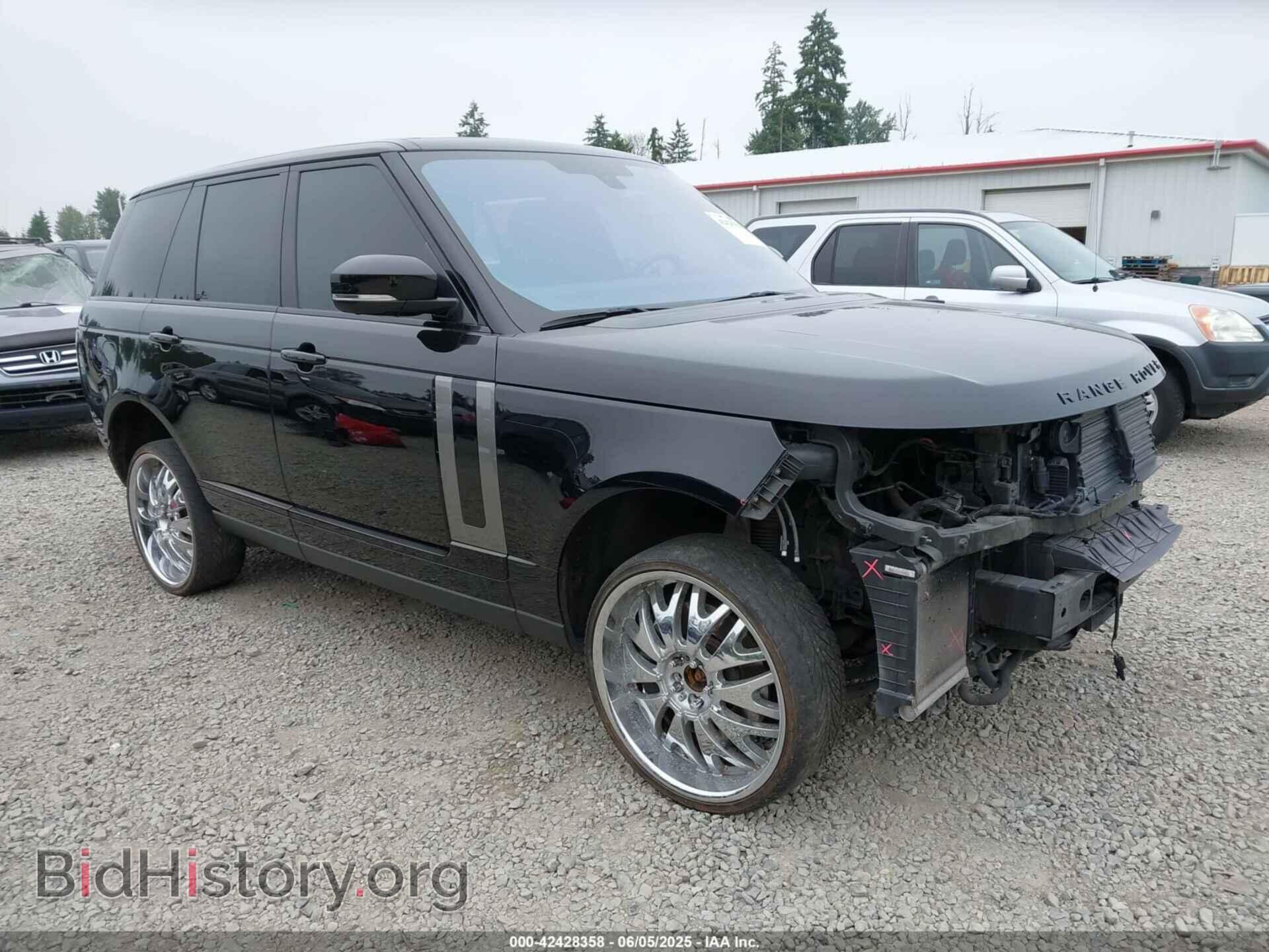 Фотография SALGS2EF3GA277630 - LAND ROVER RANGE ROVER 2016
