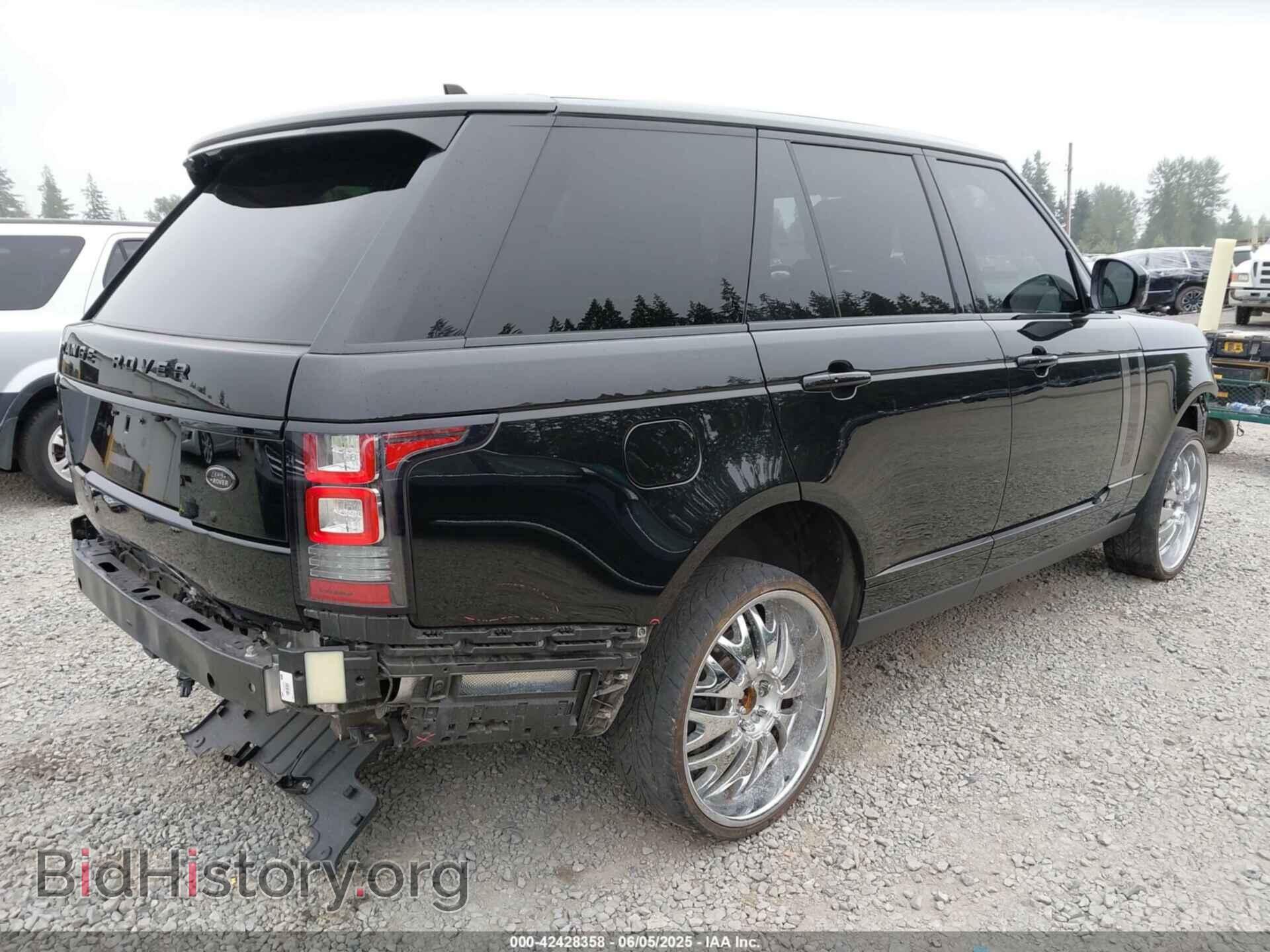 2016 LAND ROVER RANGE ROVER - VIN: SALGS2EF3GA277630 - Фото 4
