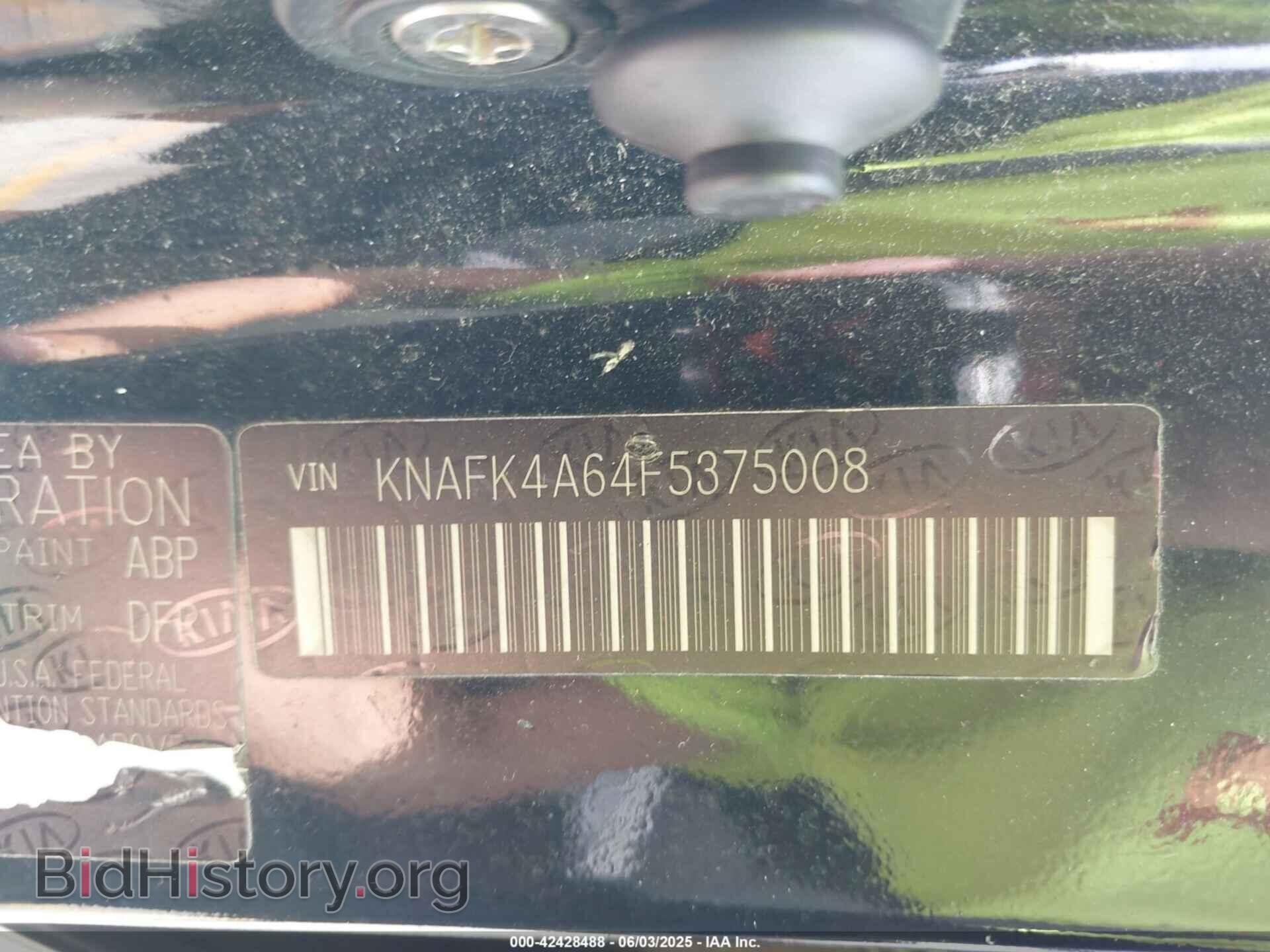 2015 KIA FORTE - VIN: KNAFK4A64F5375008 - Фото 9