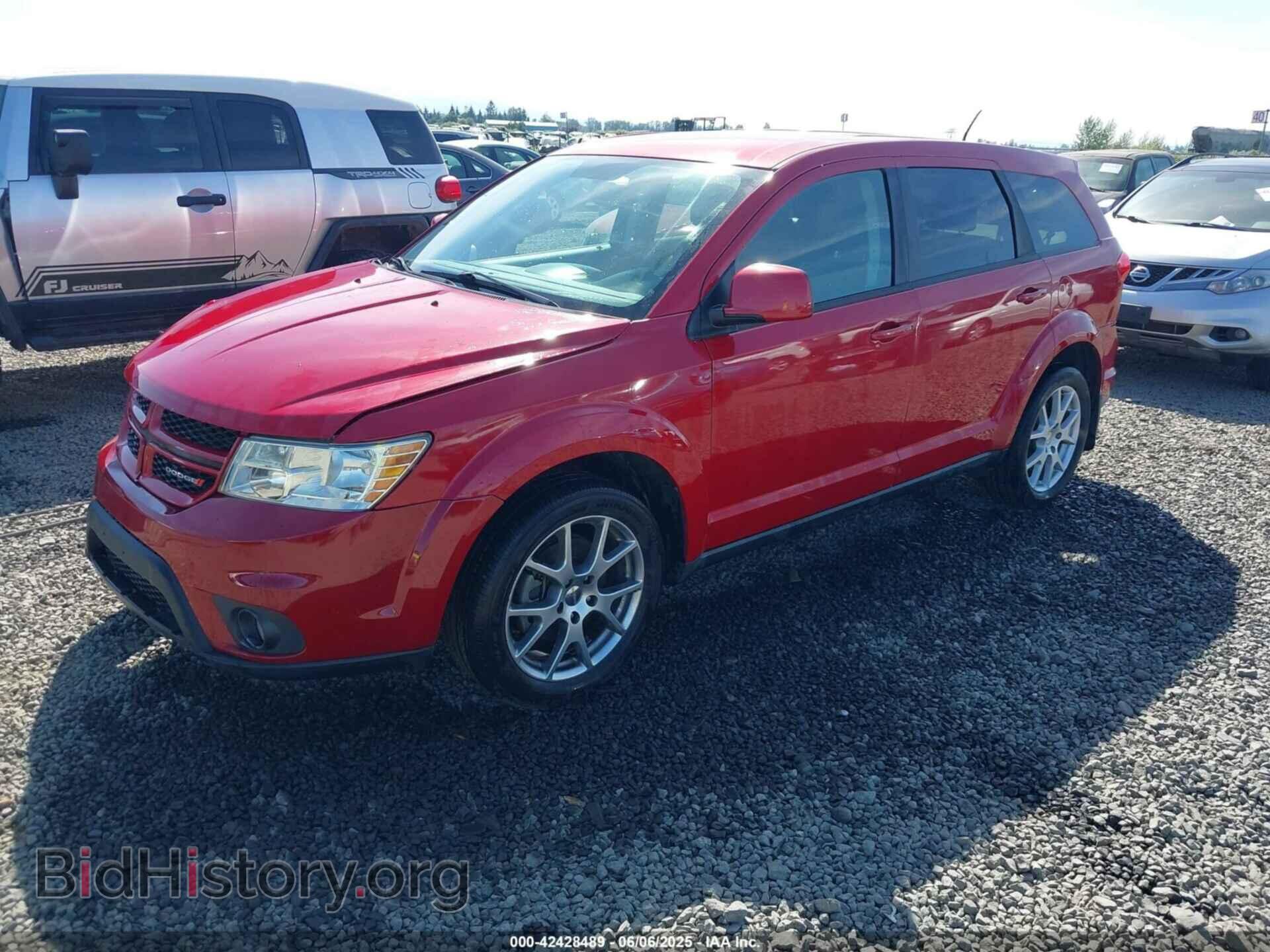 2013 DODGE JOURNEY - VIN: 3C4PDDEG4DT669302 - Фото 2