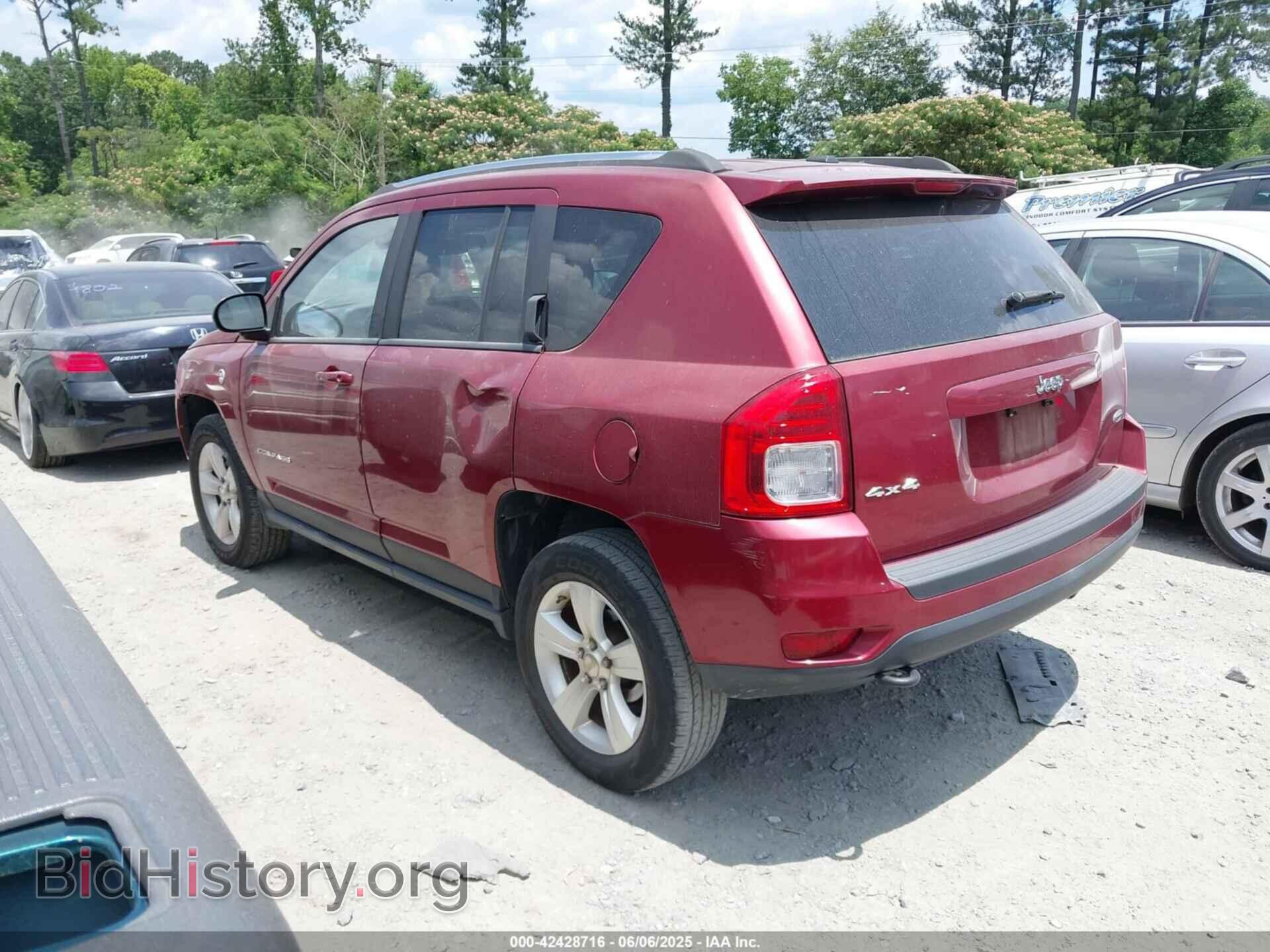2012 JEEP COMPASS - VIN: 1C4NJDEB9CD638975 - Фото 3