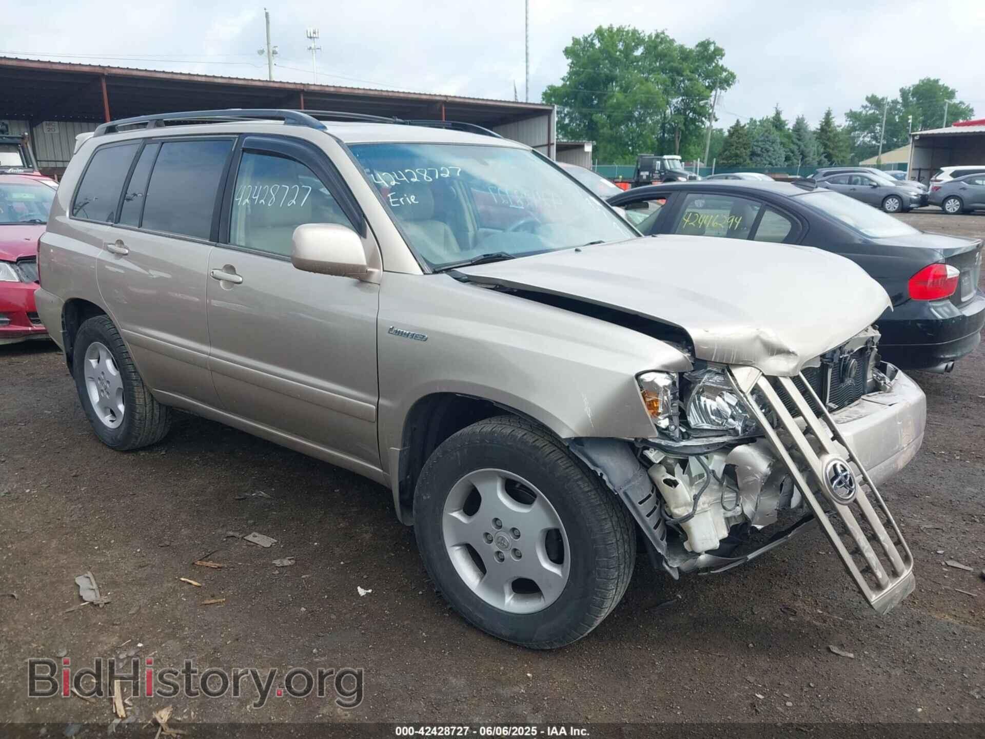 Фотография JTEEP21A650117878 - TOYOTA HIGHLANDER 2005