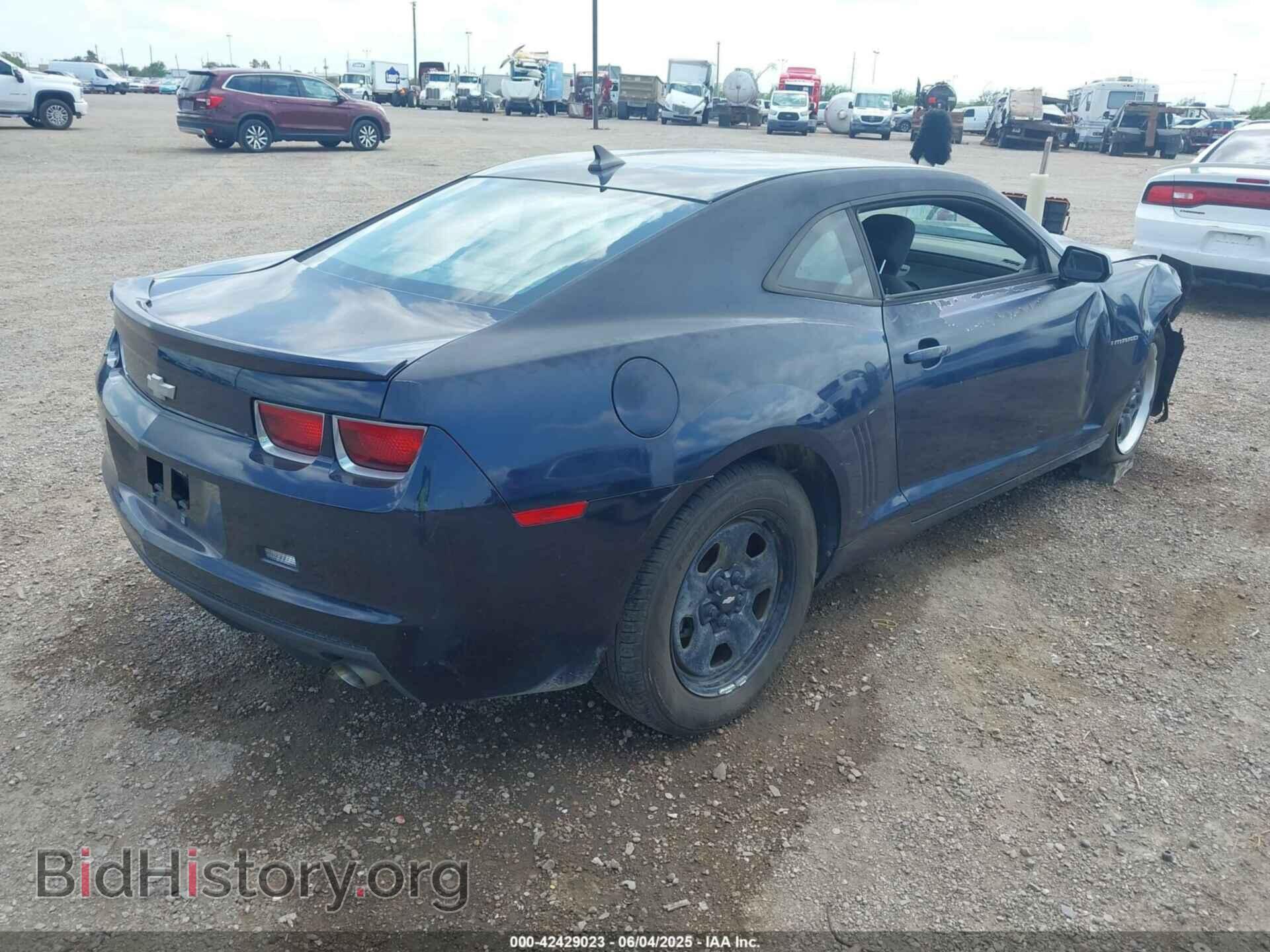 2012 CHEVROLET CAMARO - VIN: 2G1FA1E39C9131320 - Фото 4