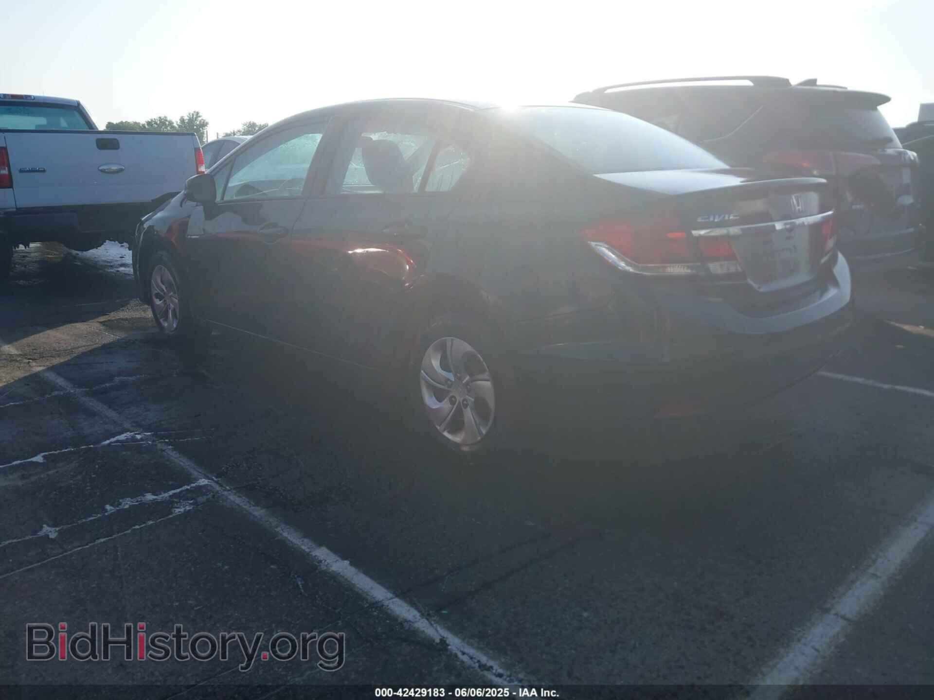 2013 HONDA CIVIC - VIN: 19XFB2F55DE219729 - Фото 3
