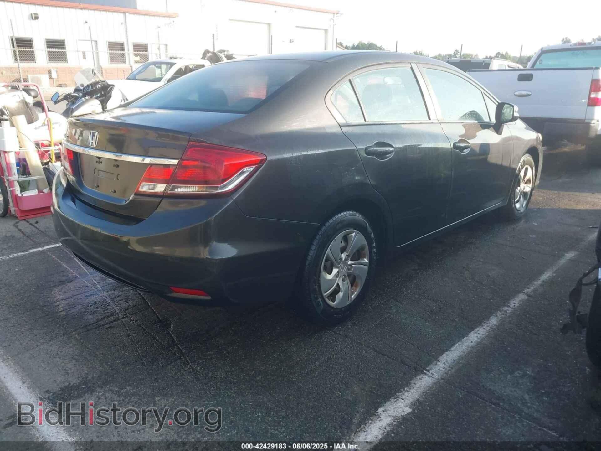 2013 HONDA CIVIC - VIN: 19XFB2F55DE219729 - Фото 4