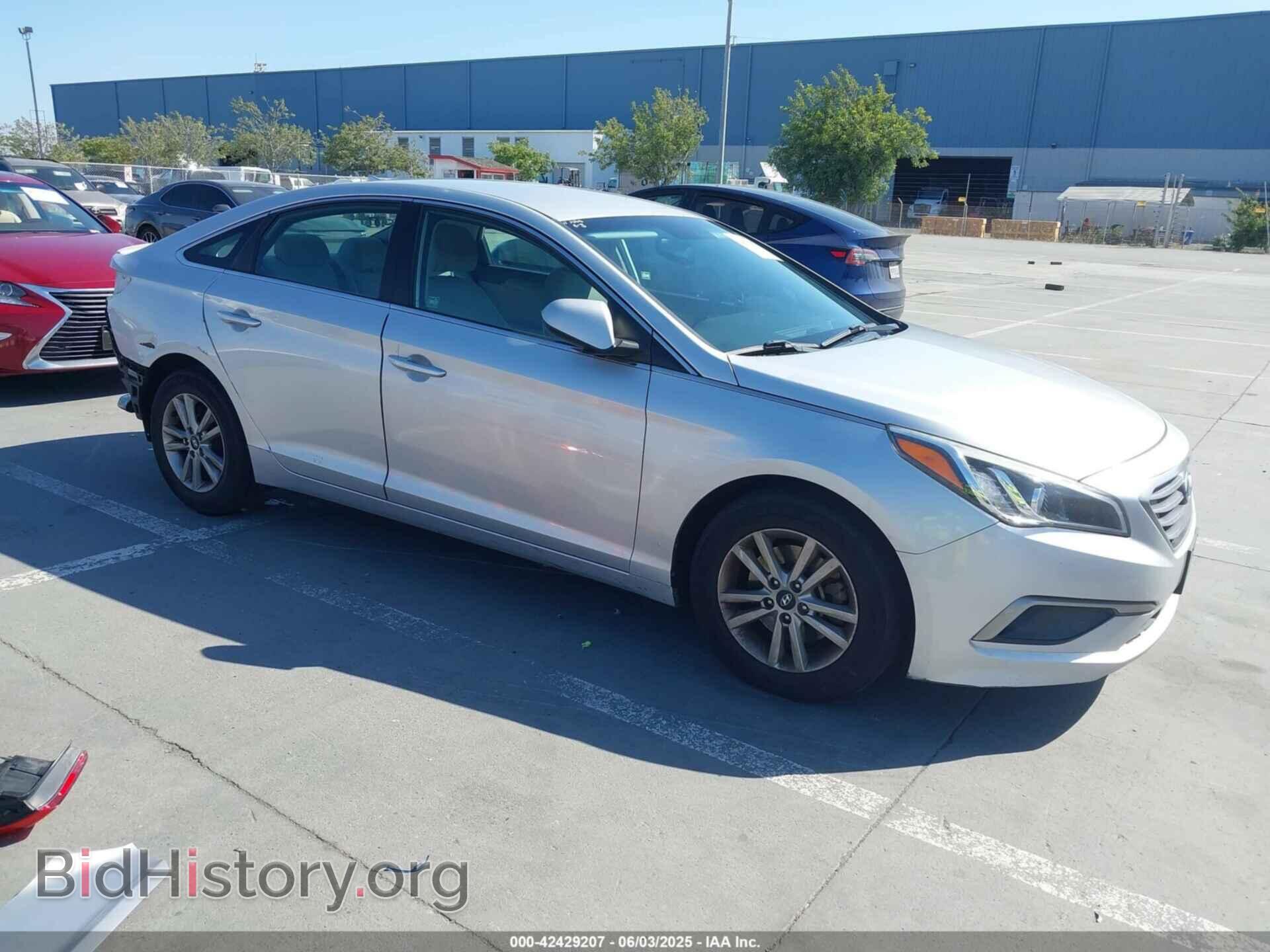 Photo 5NPE24AF2GH386525 - HYUNDAI SONATA 2016